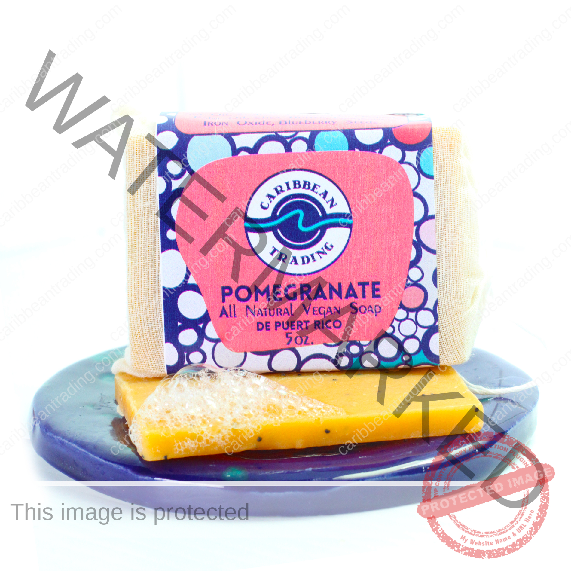 Pomegranate Vegan Handmade Soap