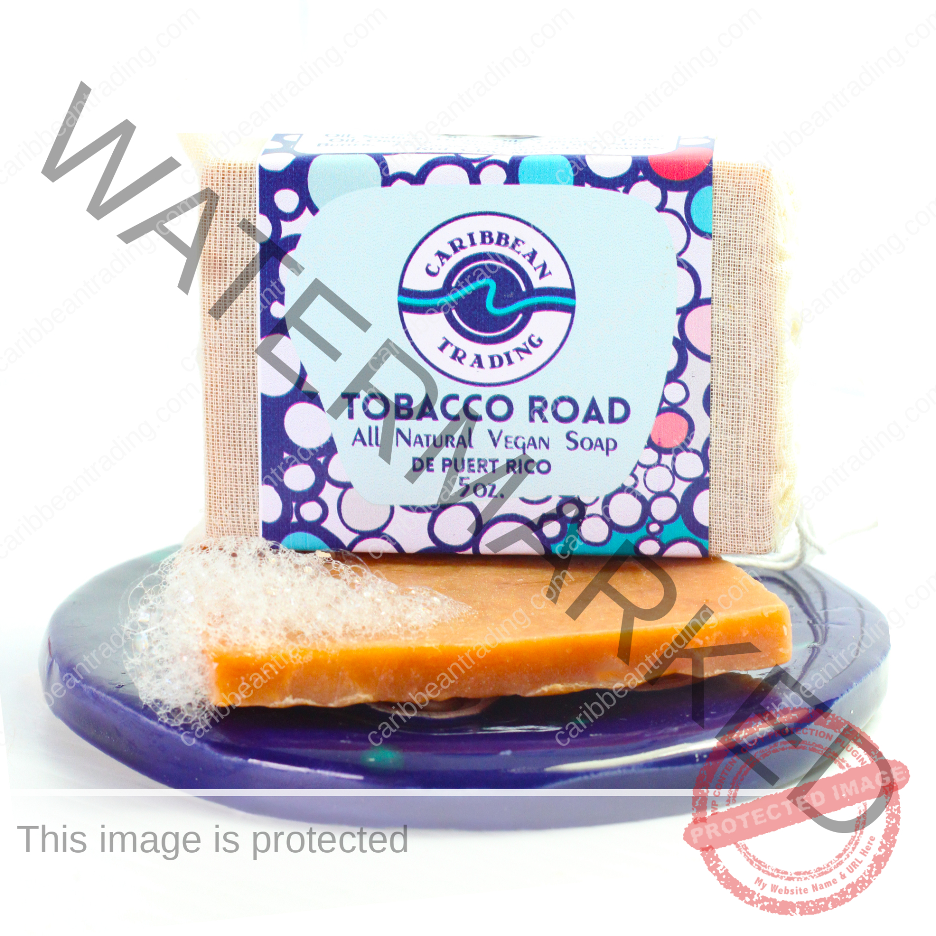 Tobacco Road All Natural Vegan Handmade Soap