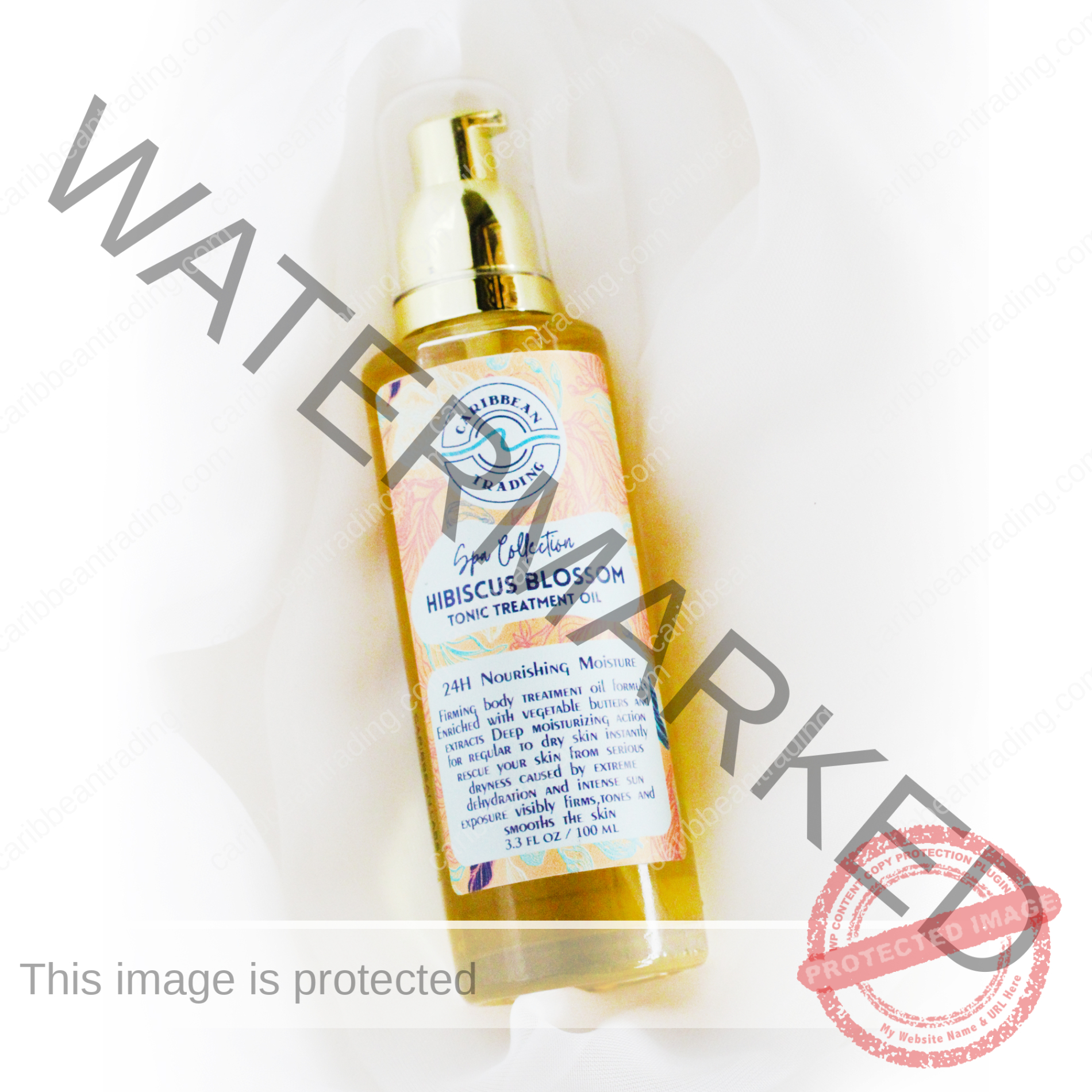 Hibiscus Blossom Tonic Treatment Oil - Image 2