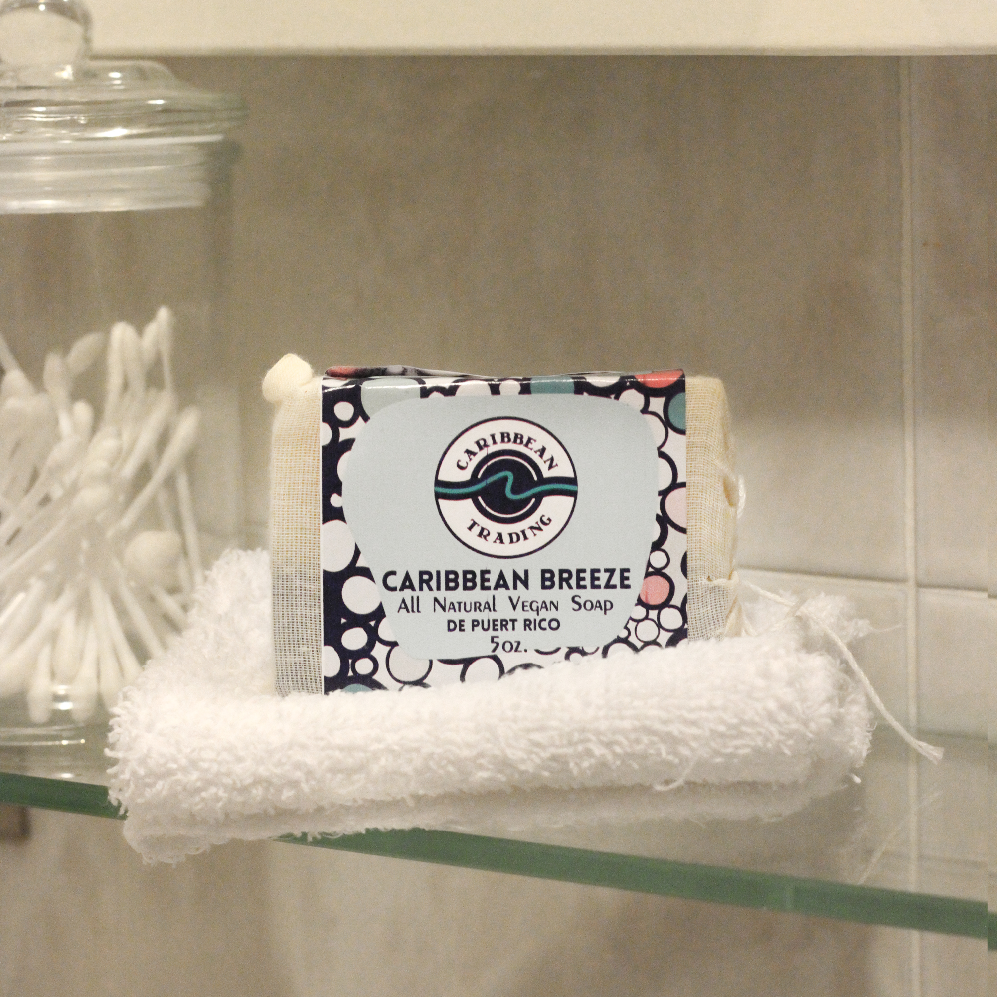 Caribbean Breeze Handmade Vegan Soap - Image 5