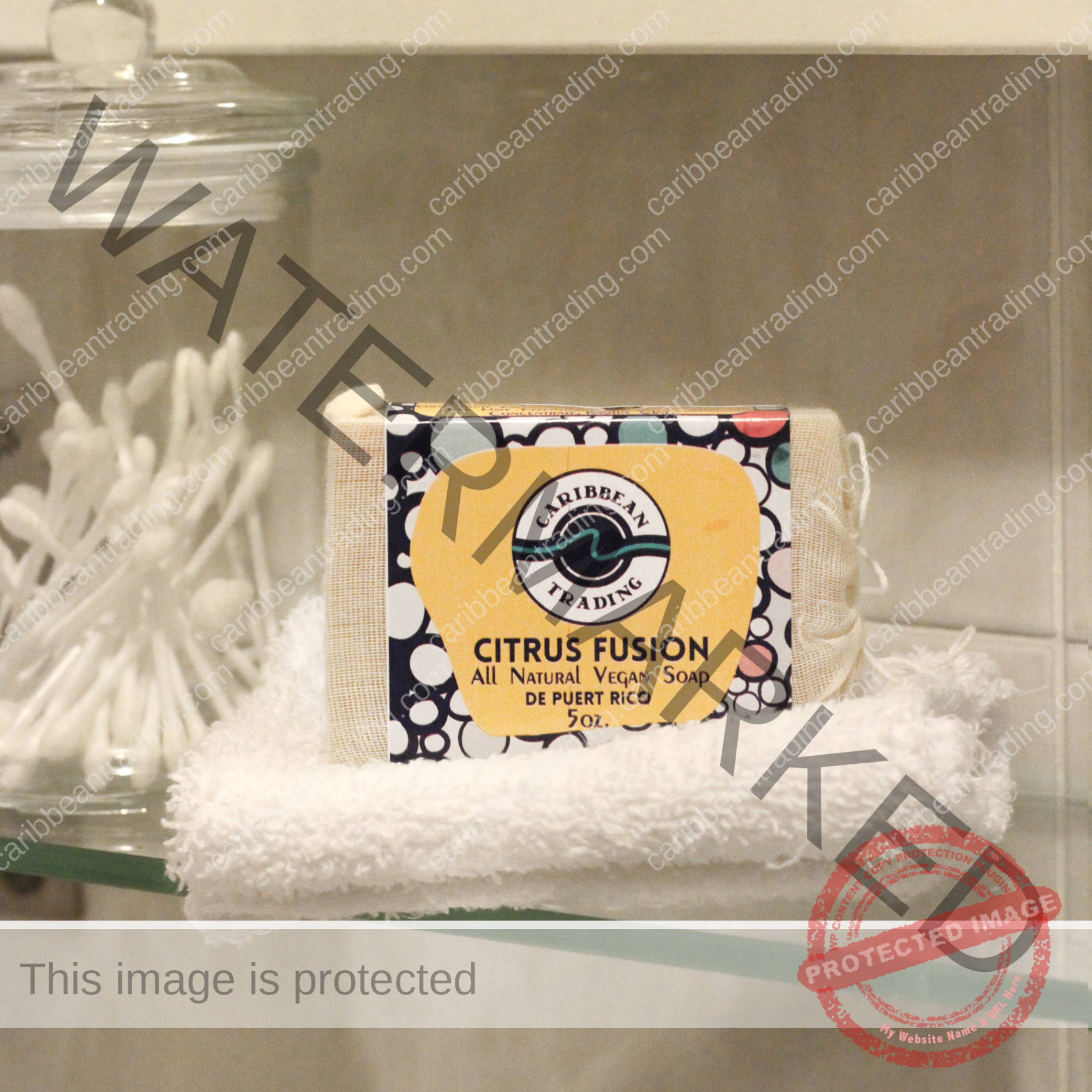 Citrus Fusion Handmade All Natural Vegan Aloe Soap - Image 5