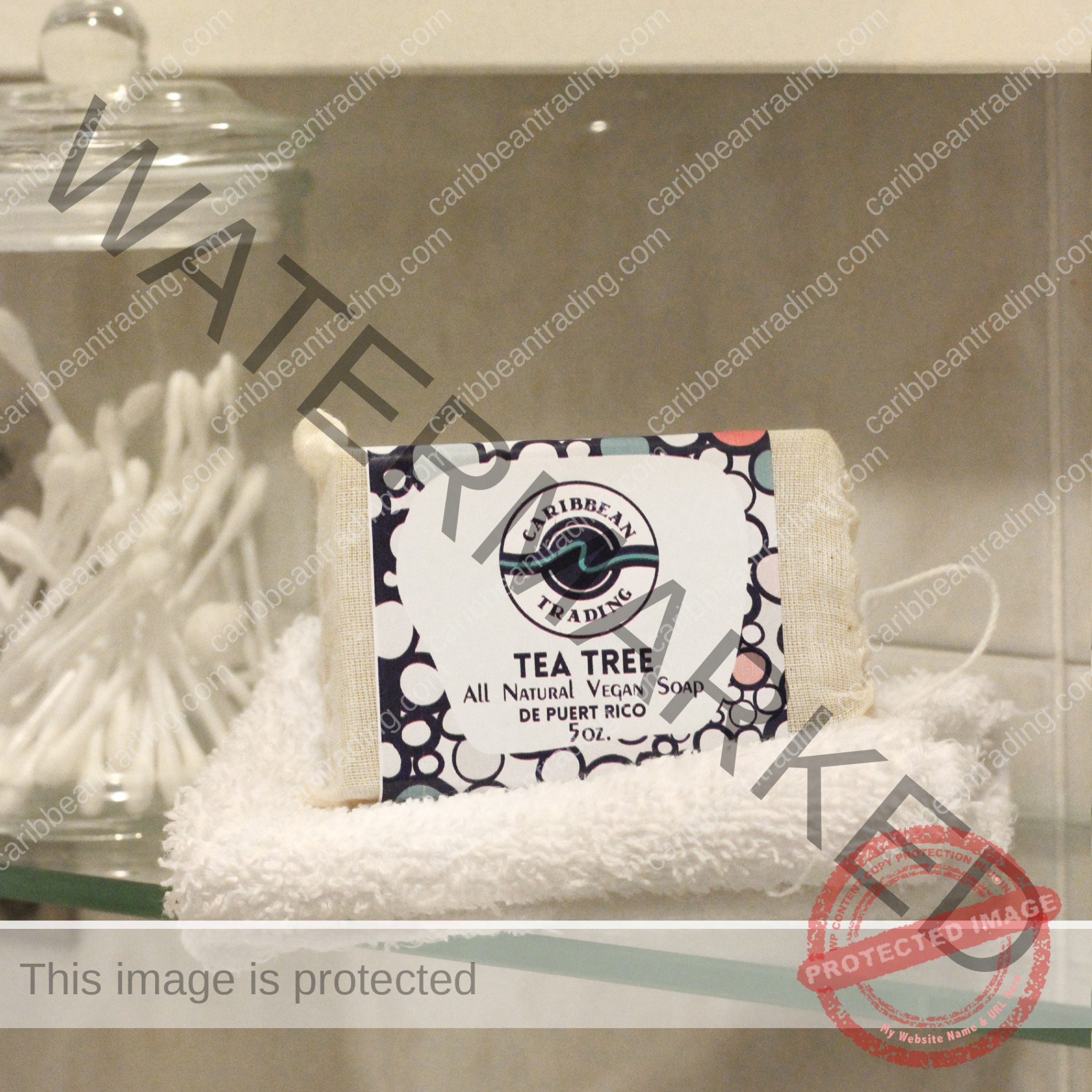 Tea Tree Handmade All Natural Vegan Soap - Image 5