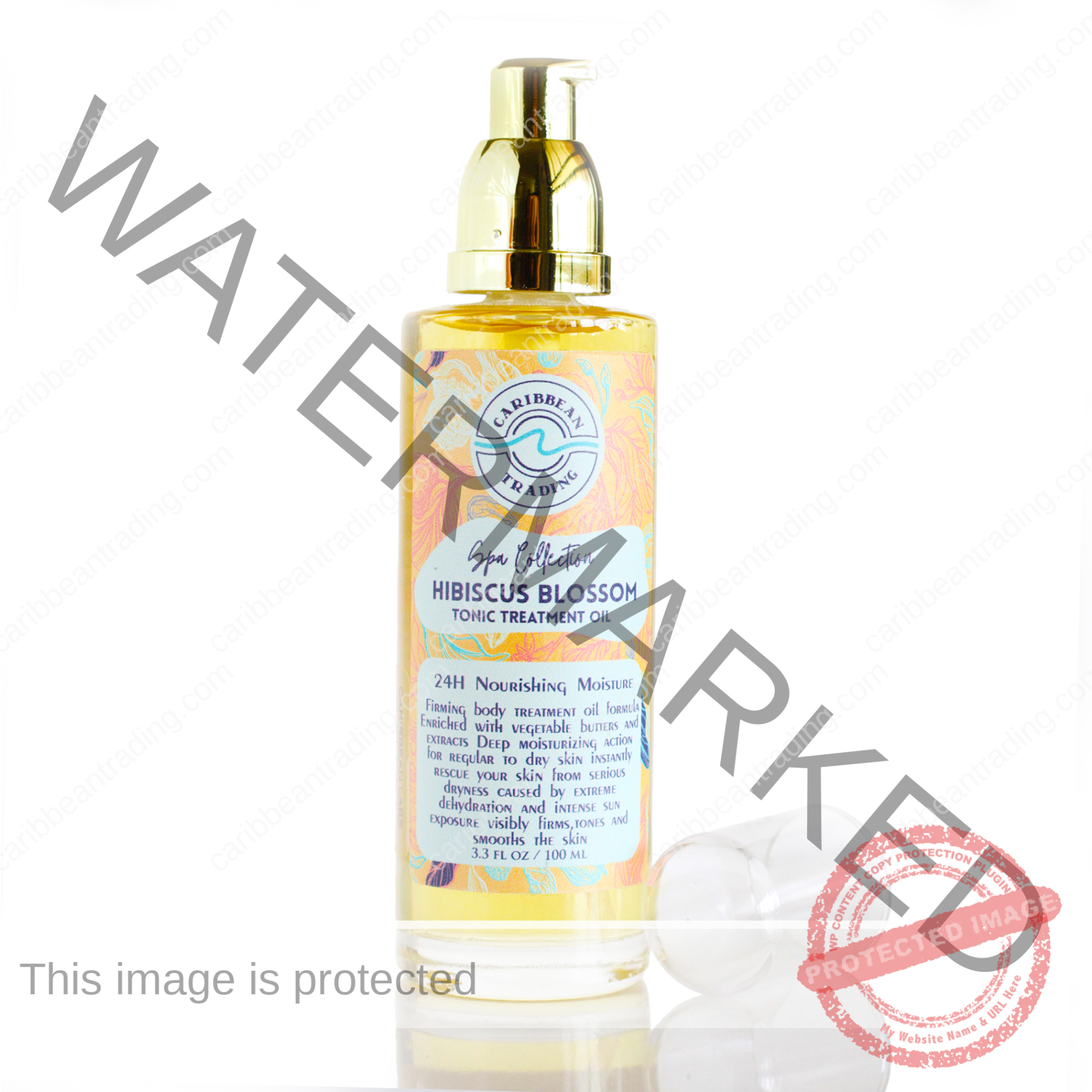 Hibiscus Blossom Tonic Treatment Oil