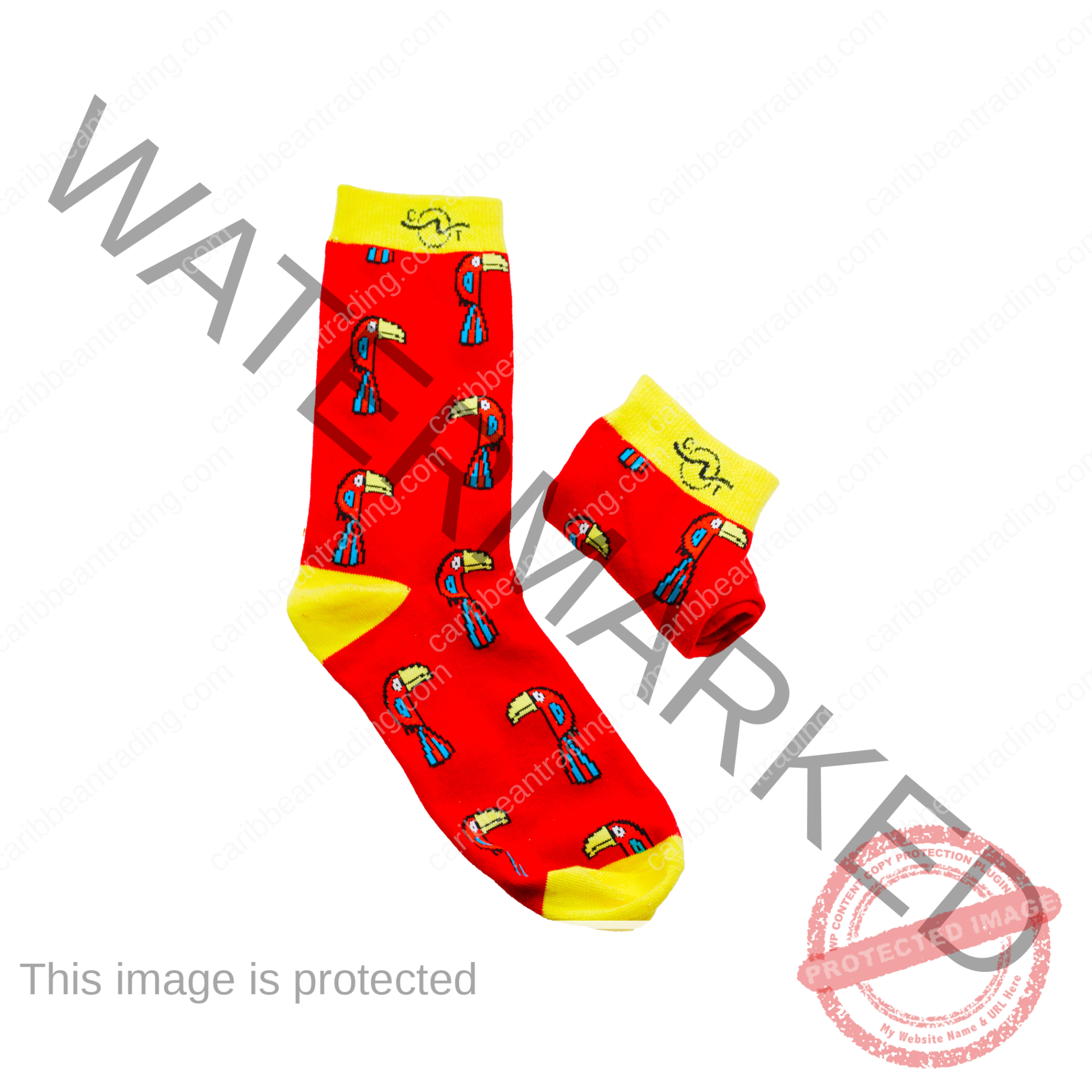 Tropical Socks Toucans - Image 3
