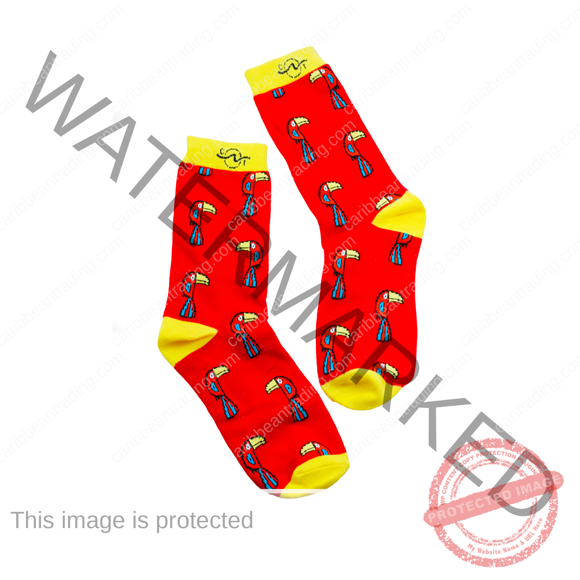 Tropical Socks Toucans - Image 2