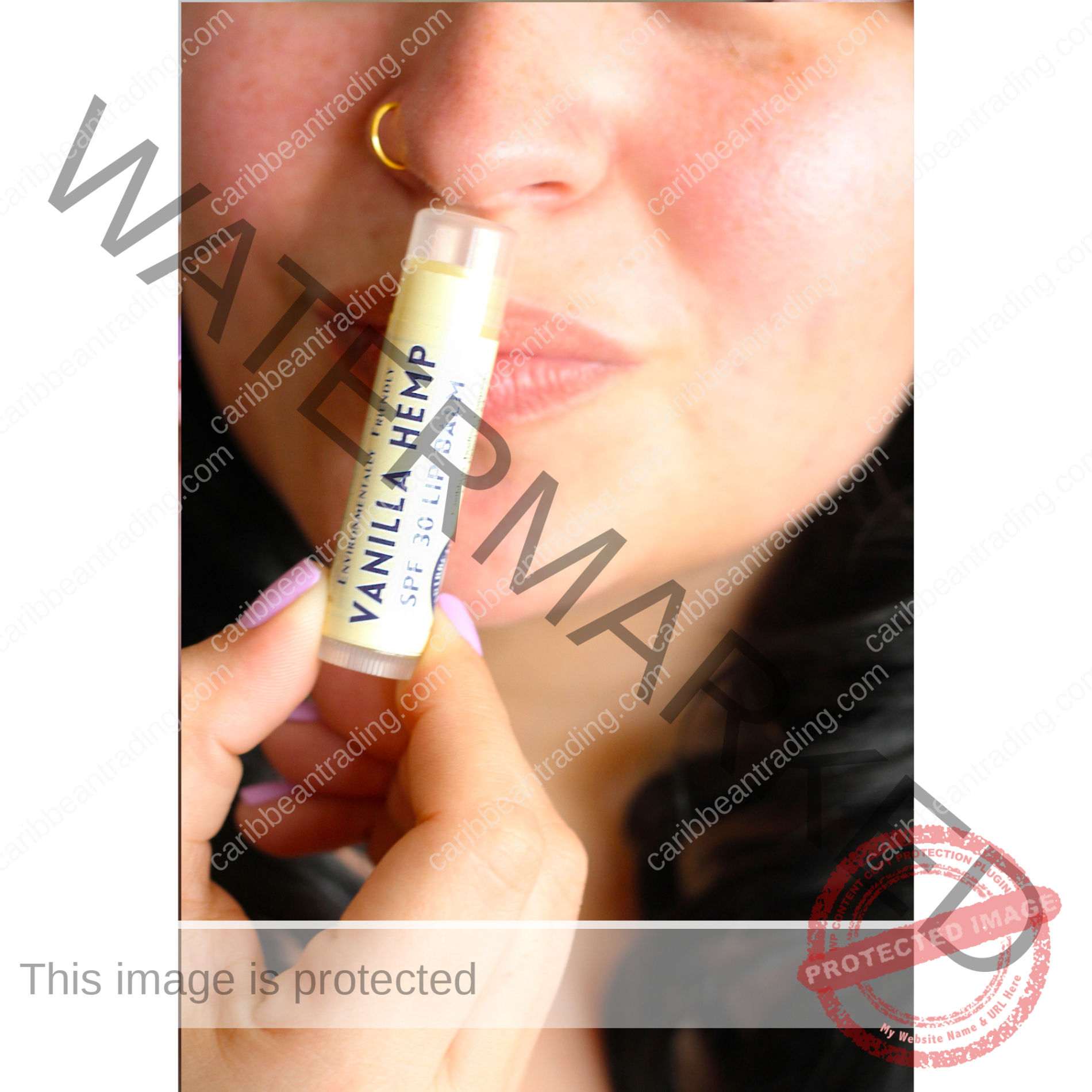 Vanilla Hemp SPF 30 Lip Balm - Image 2
