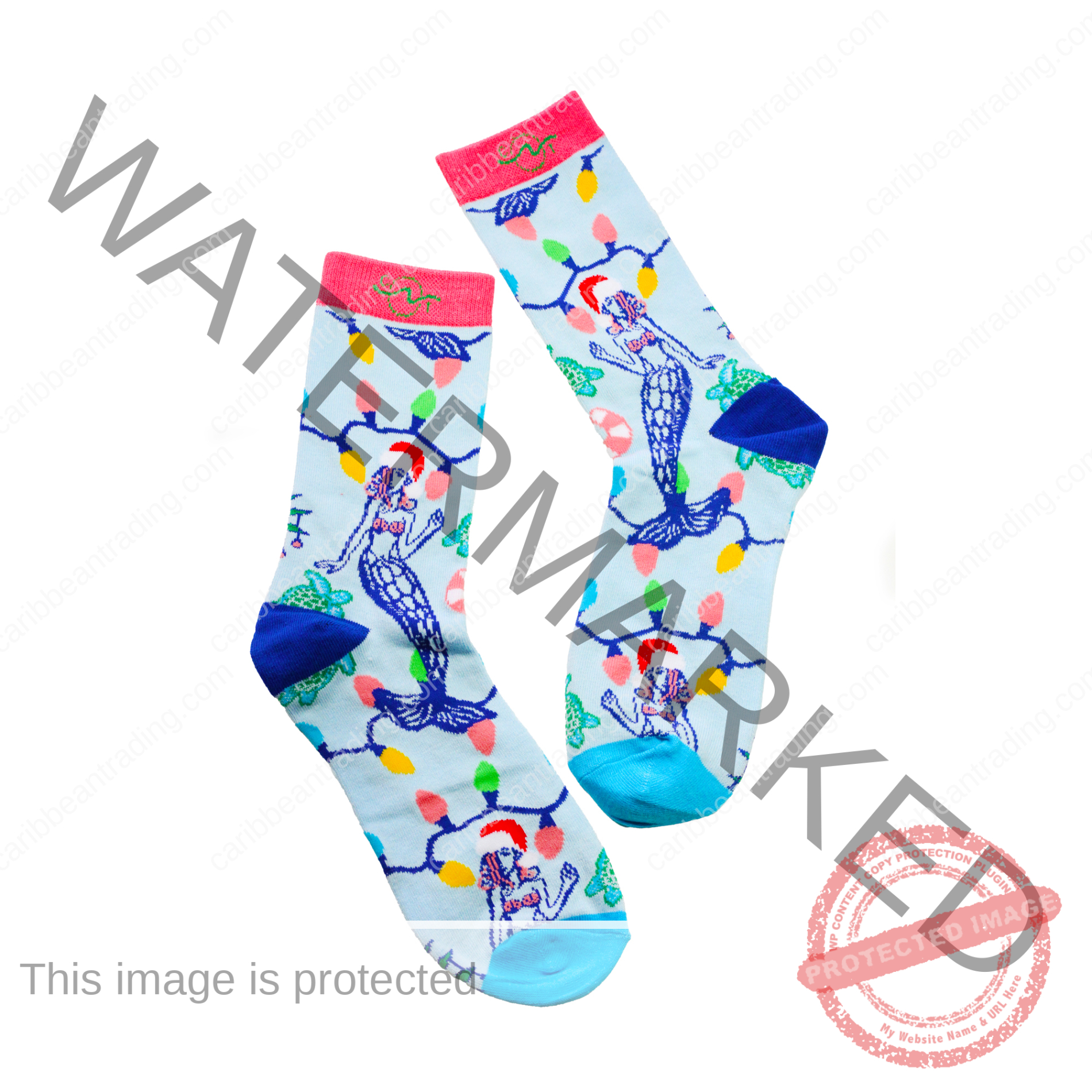 Tropical Socks Christmas Lights - Image 2