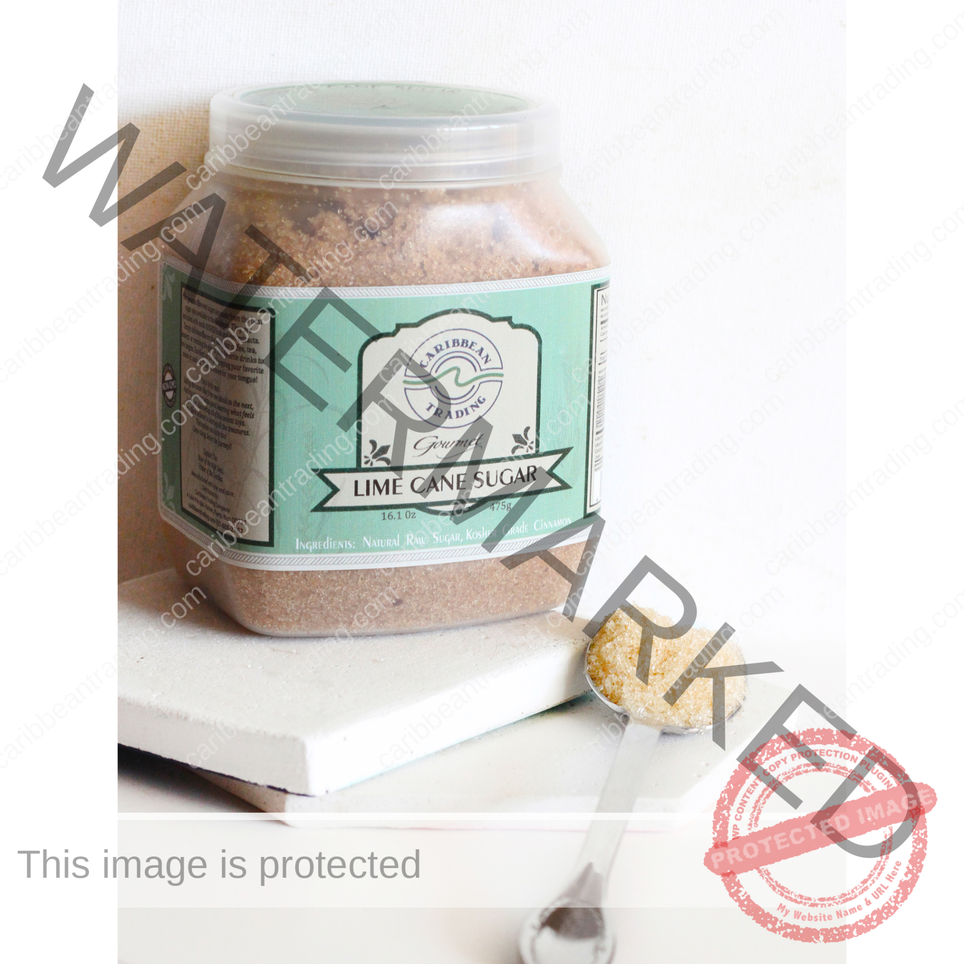 Lime Cane Sugar - 15.87 oz. - Image 2