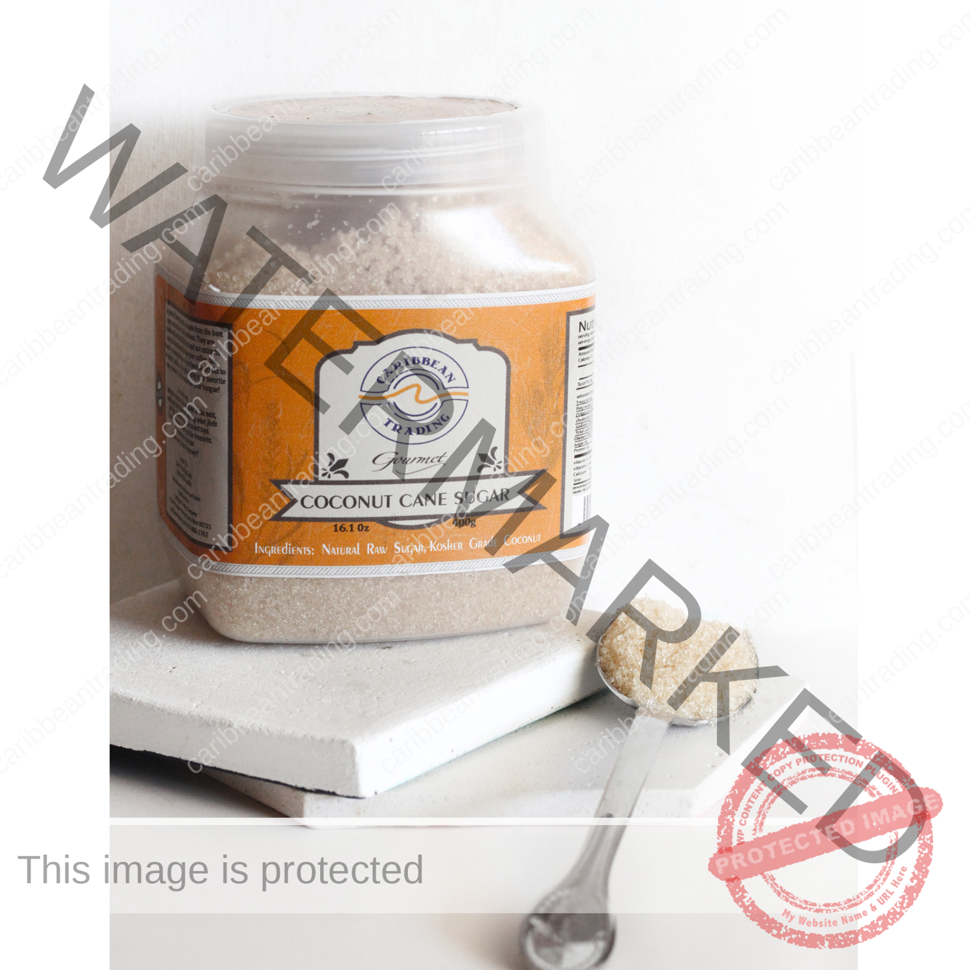 Coconut Cane Sugar - 15.87 oz. - Image 2