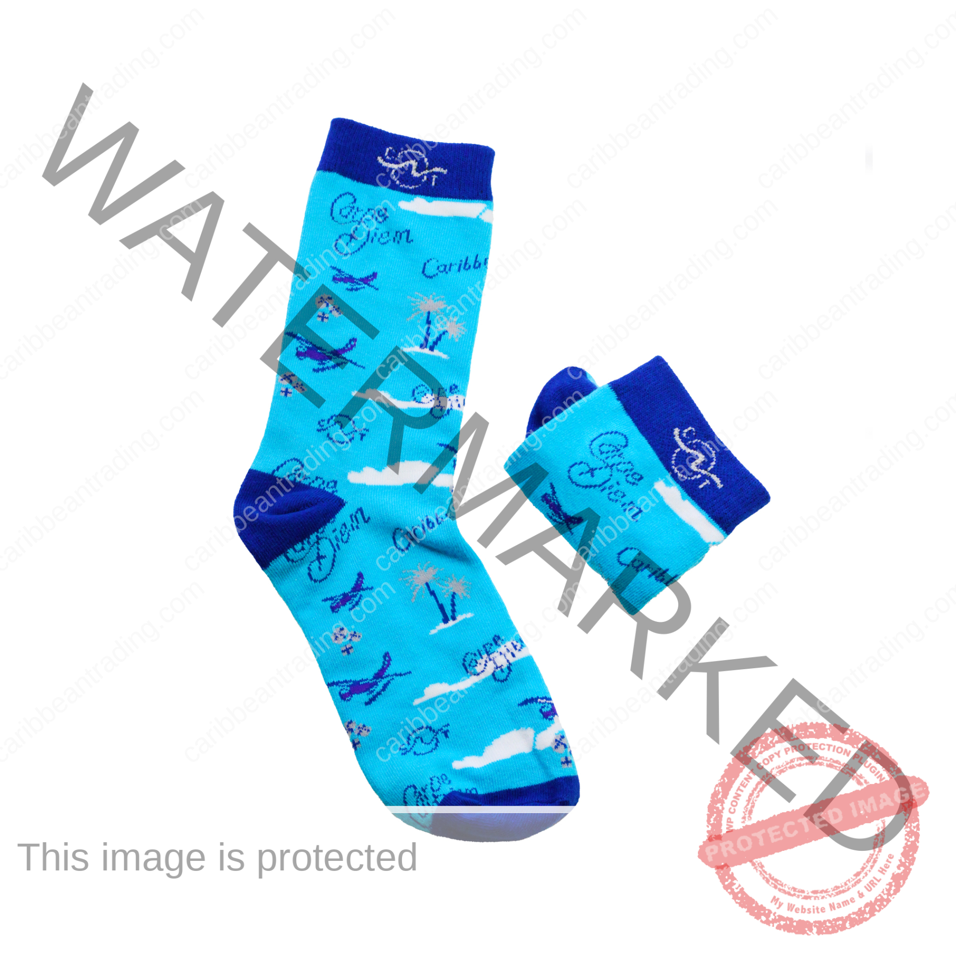 Tropical Socks Carpe Diem - Image 3