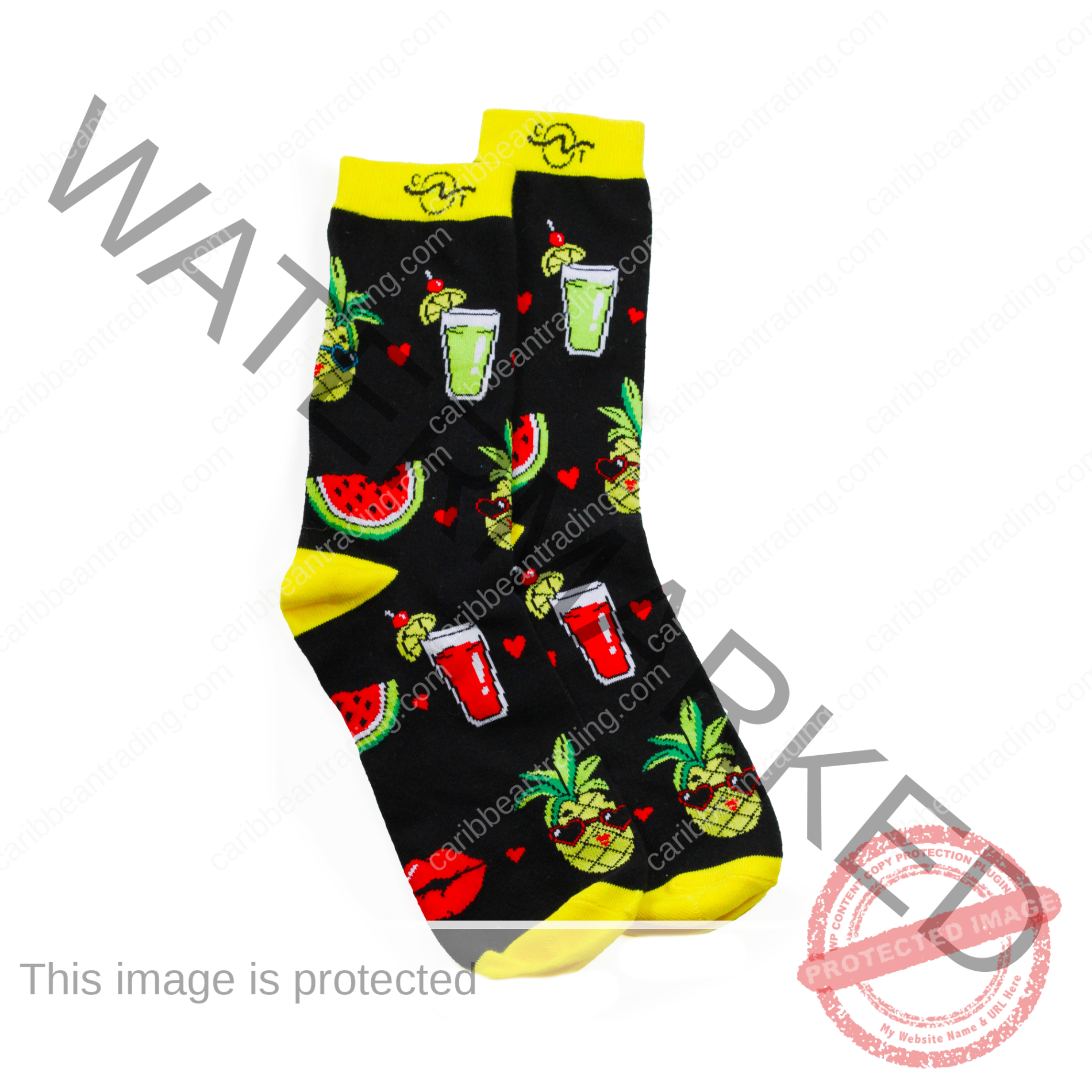 Tropical Socks Juicy Fruits