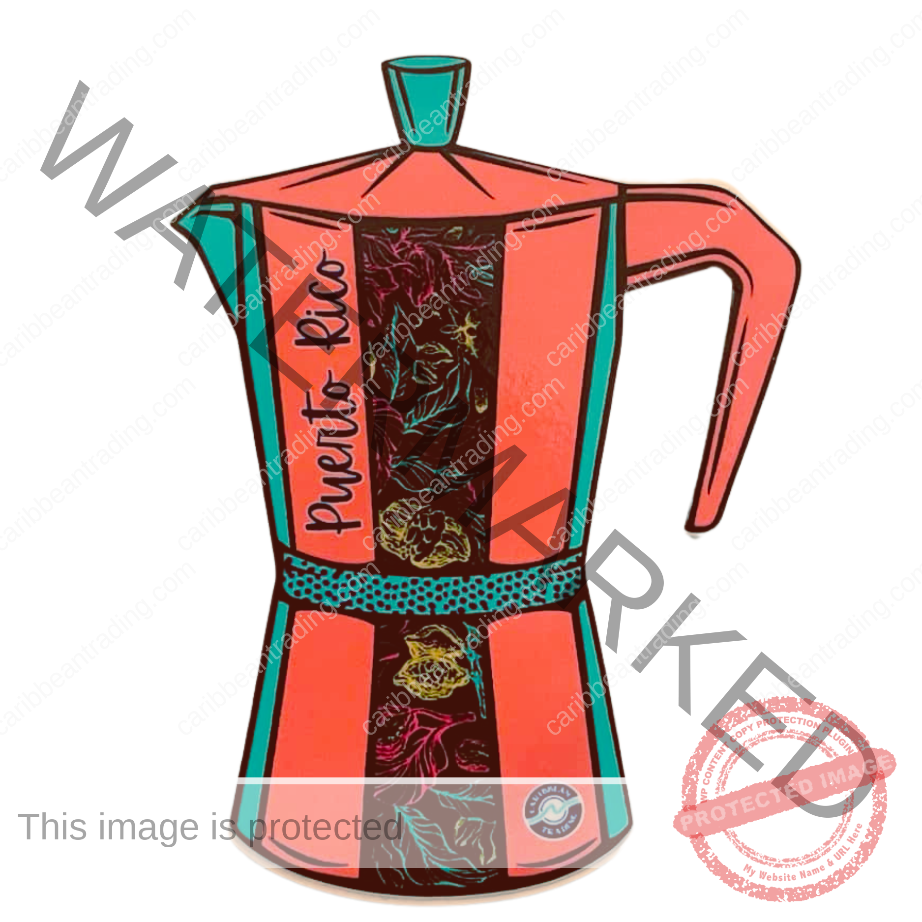 Mini Stickers Coffee Greca