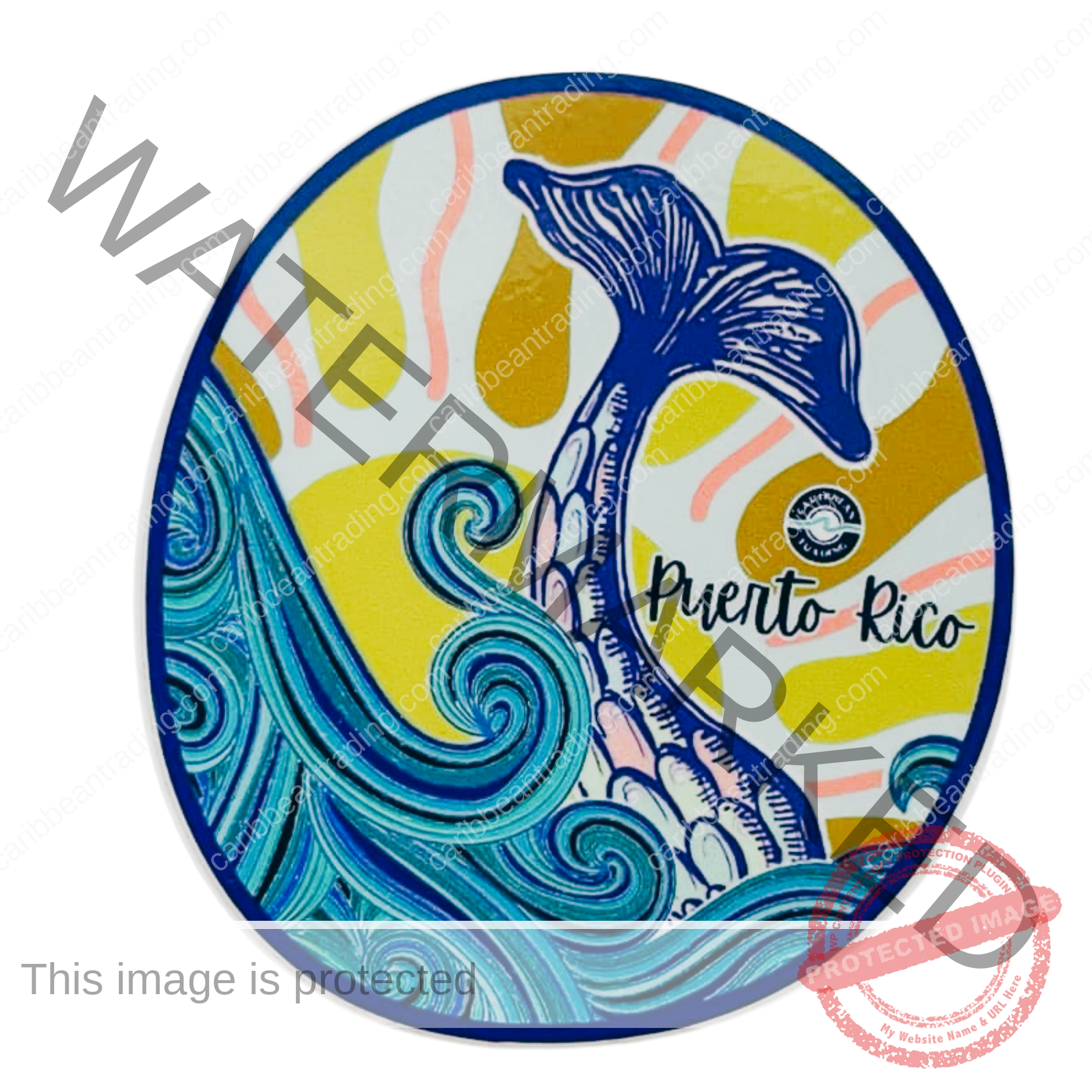 Mini Sticker Mermaid Tail