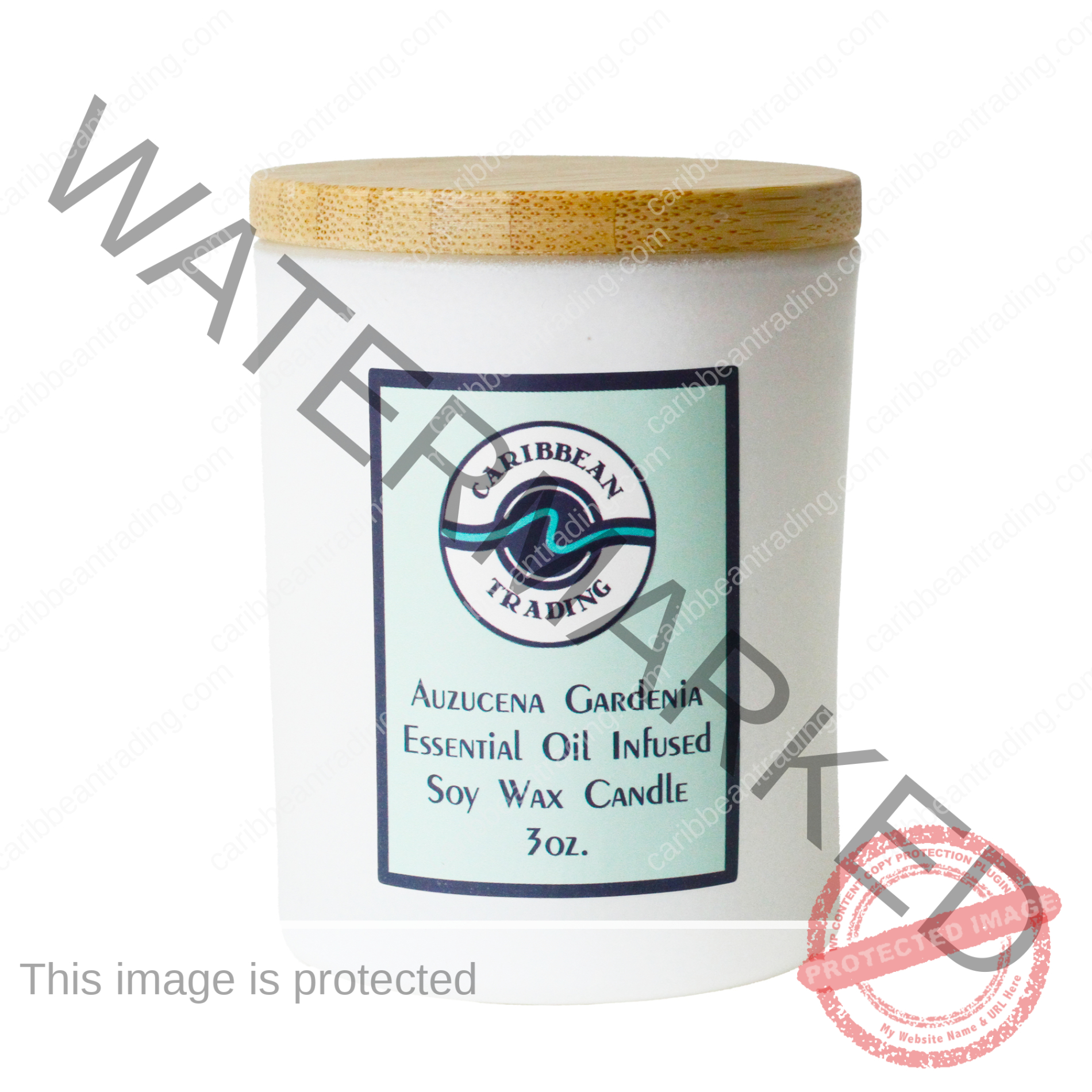 Azucena Gardenia 3oz. Soy Candle