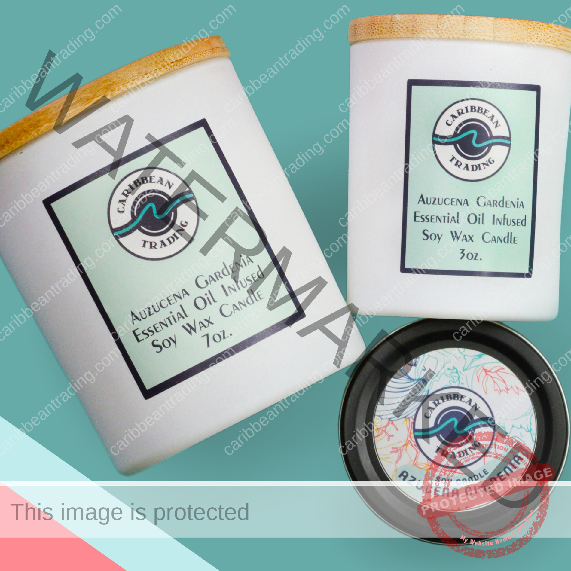 Azucena Gardenia 2oz. Travel Tin - Image 3