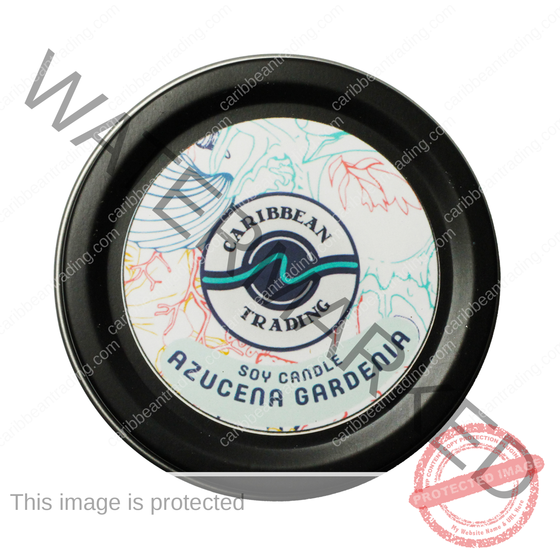 Azucena Gardenia 2oz. Travel Tin - Image 2