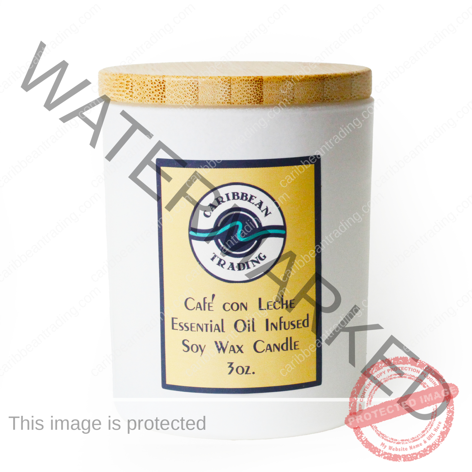 Cafe con Leche 3oz. Candle