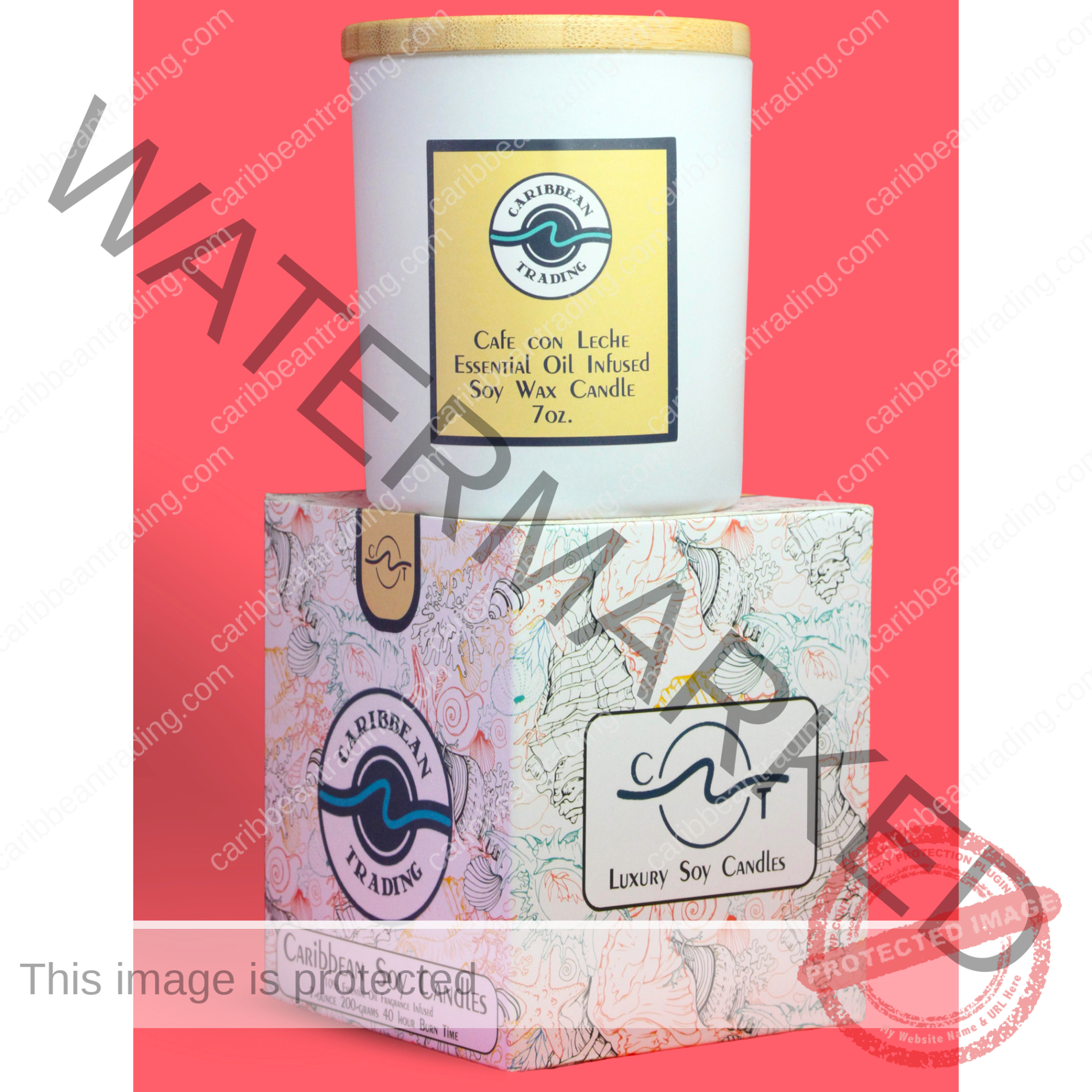 Cafe con Leche 7oz. Travel Tin - Image 4