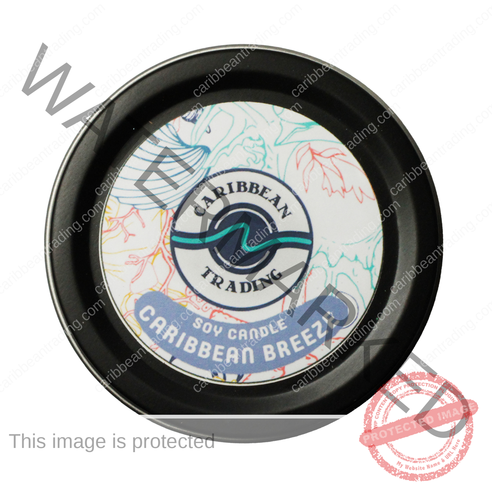Caribbean Breeze 2oz. Travel Tin - Image 3