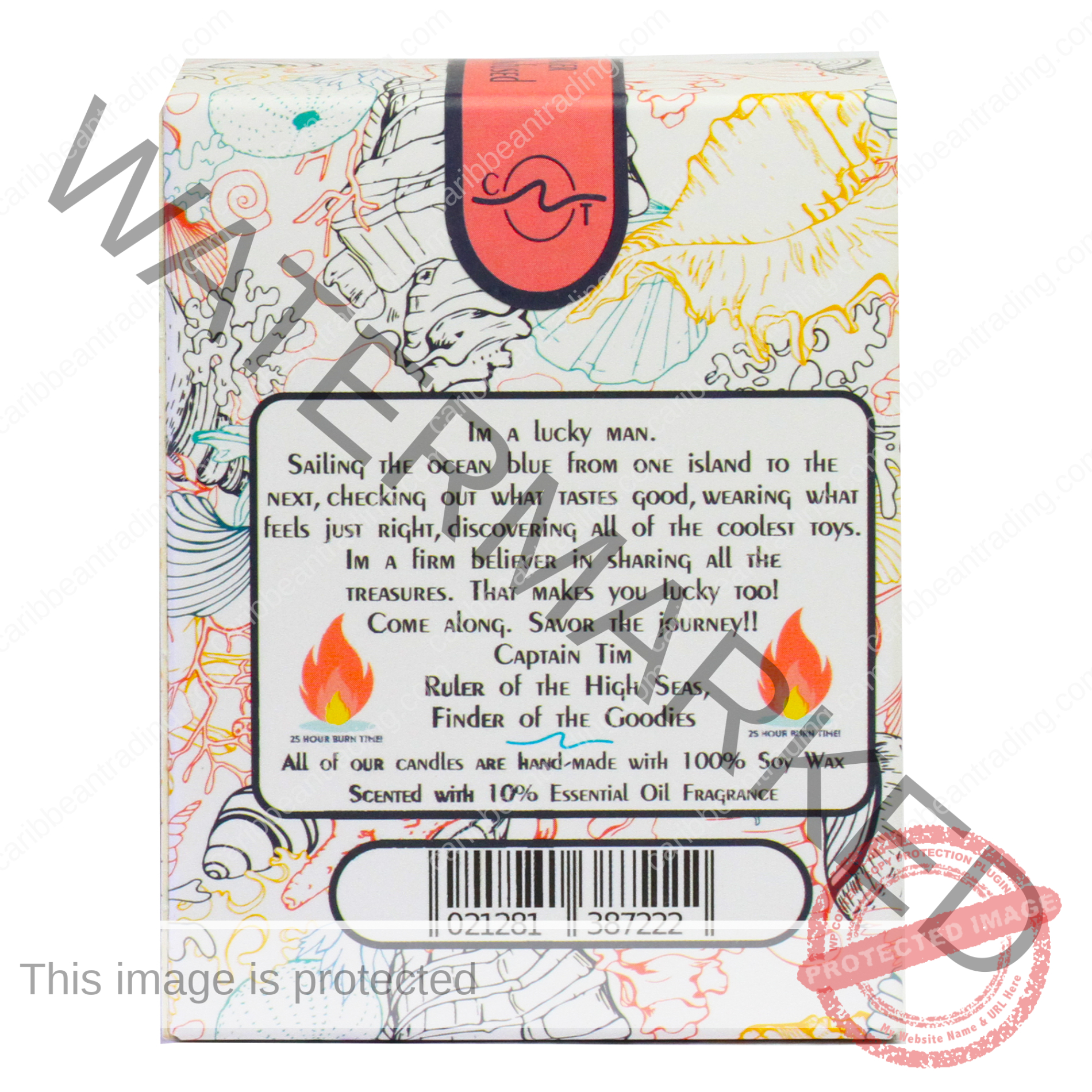 Citrus Burst Soy 3oz. Soy Candle - Image 3