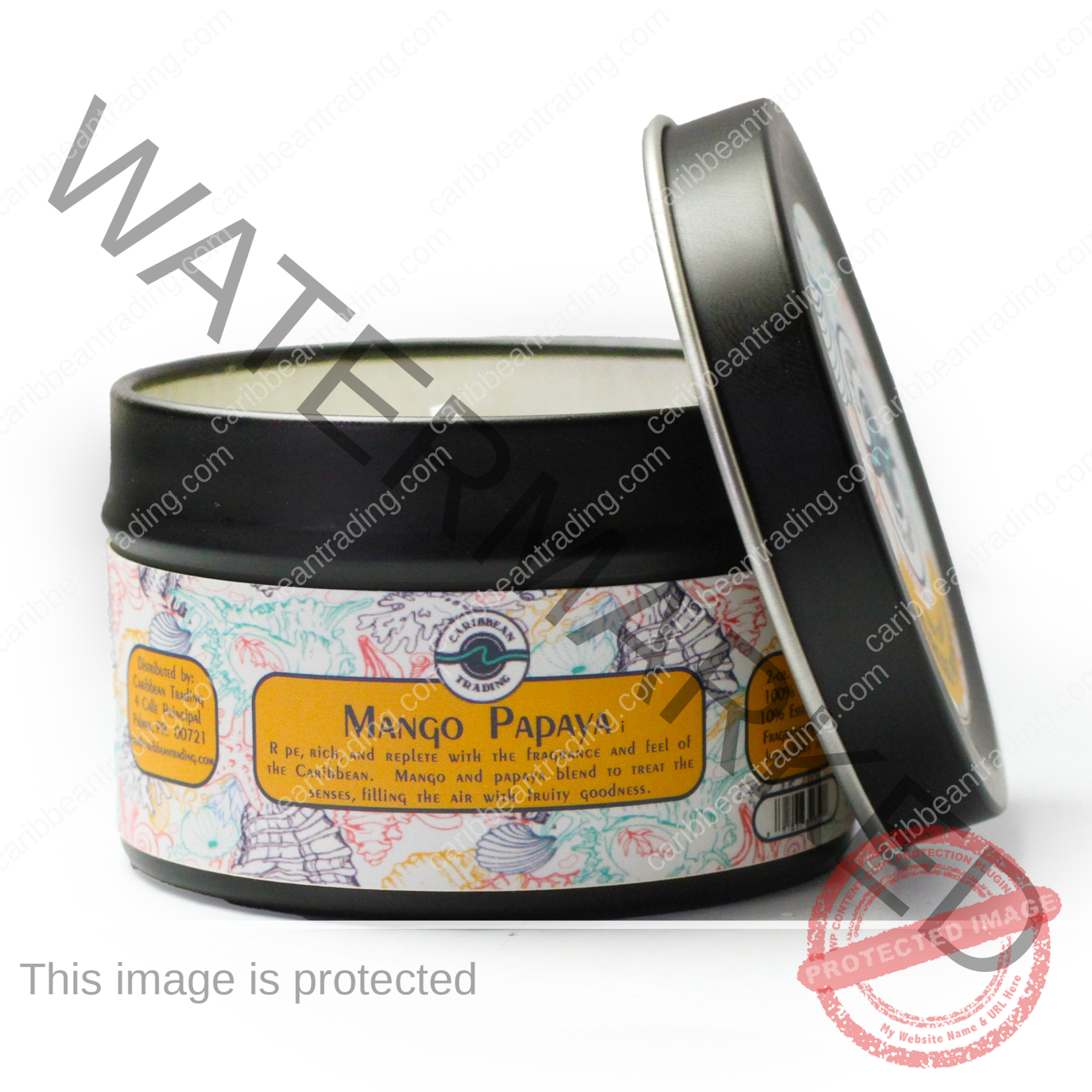 Mango Papaya 2oz. Travel Tin