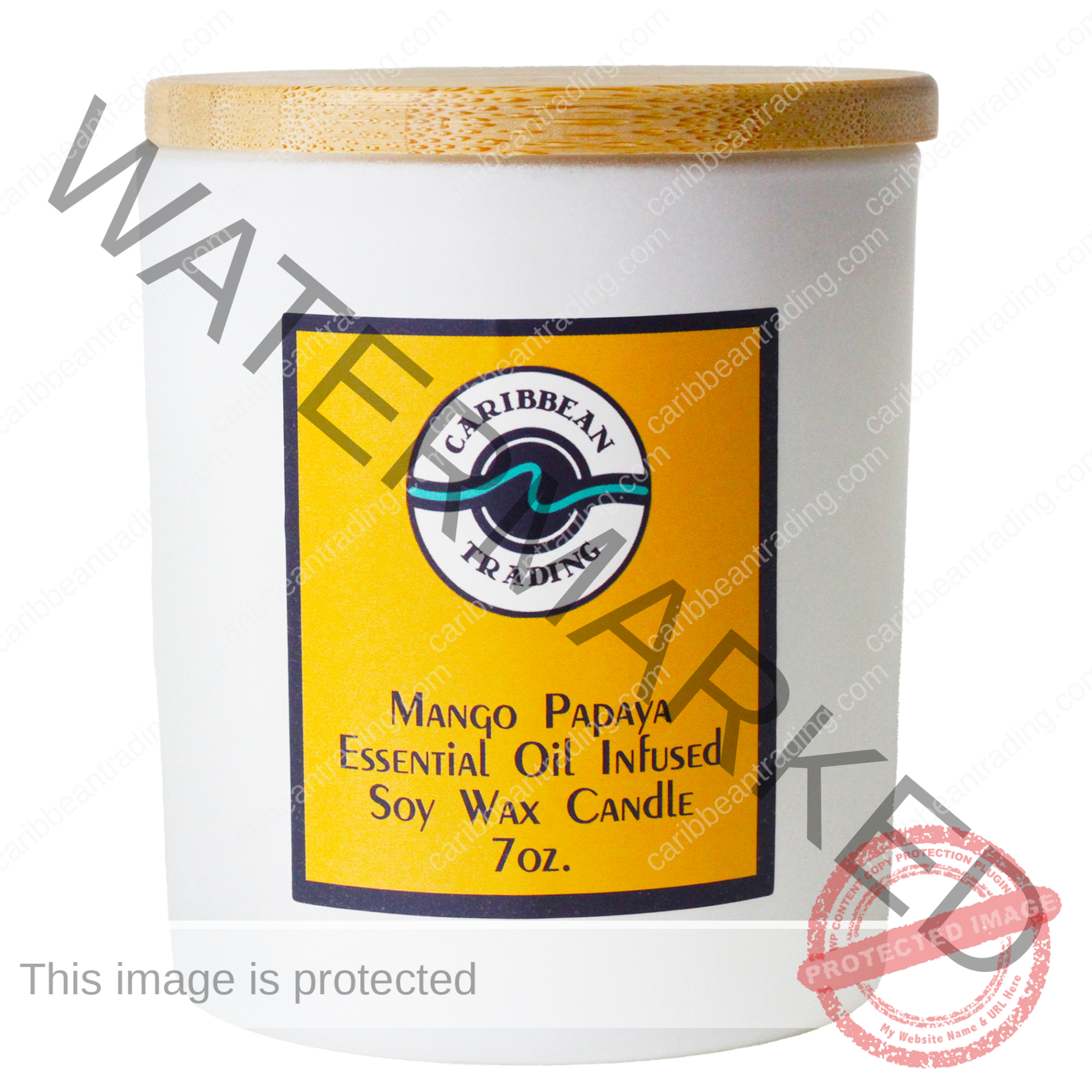 Mango Papaya 7oz. Soy Candle