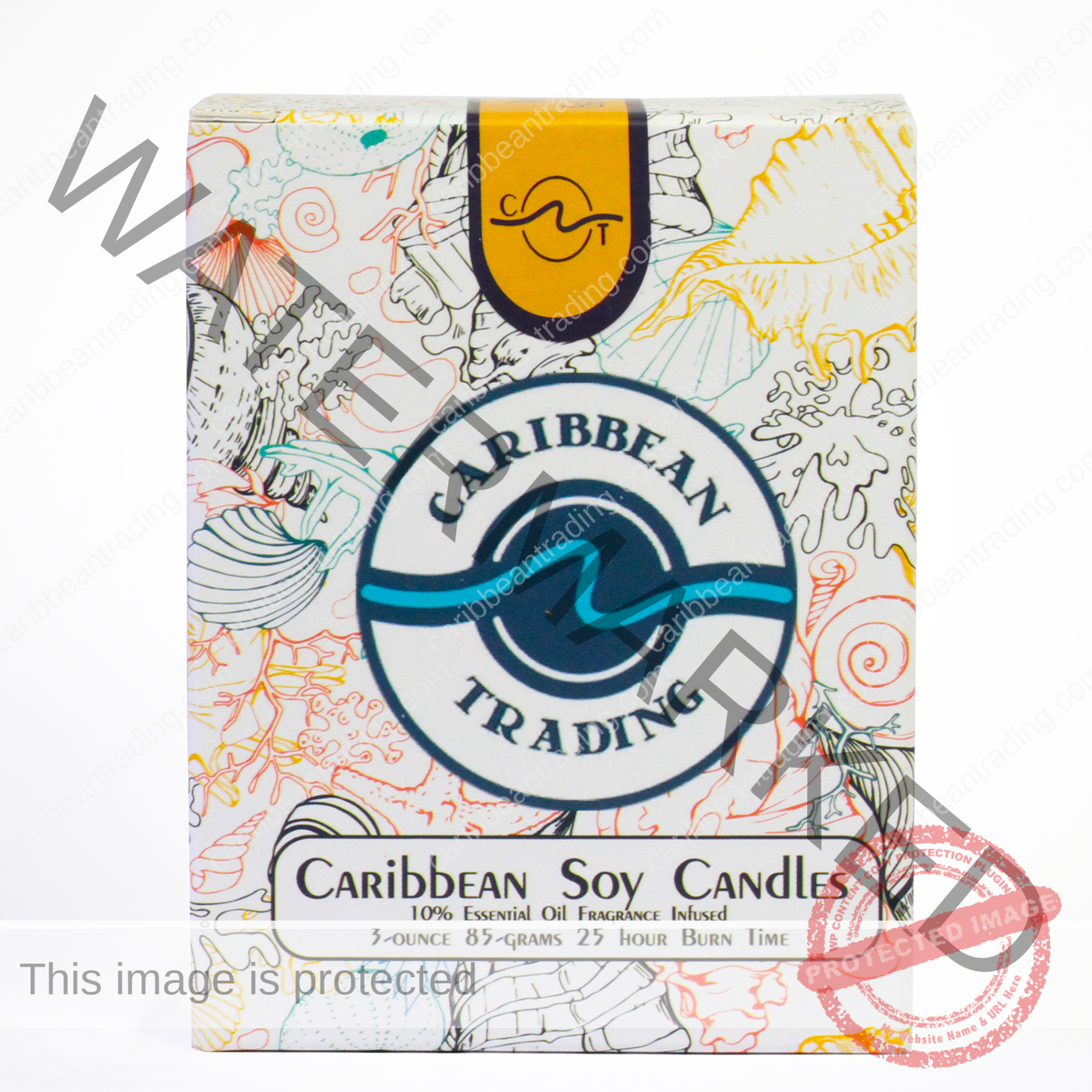 Mango Papaya 7oz. Soy Candle - Image 2