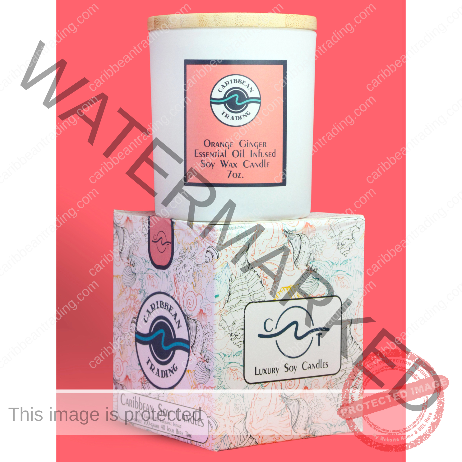 Orange Ginger 7oz. Travel Tin - Image 4