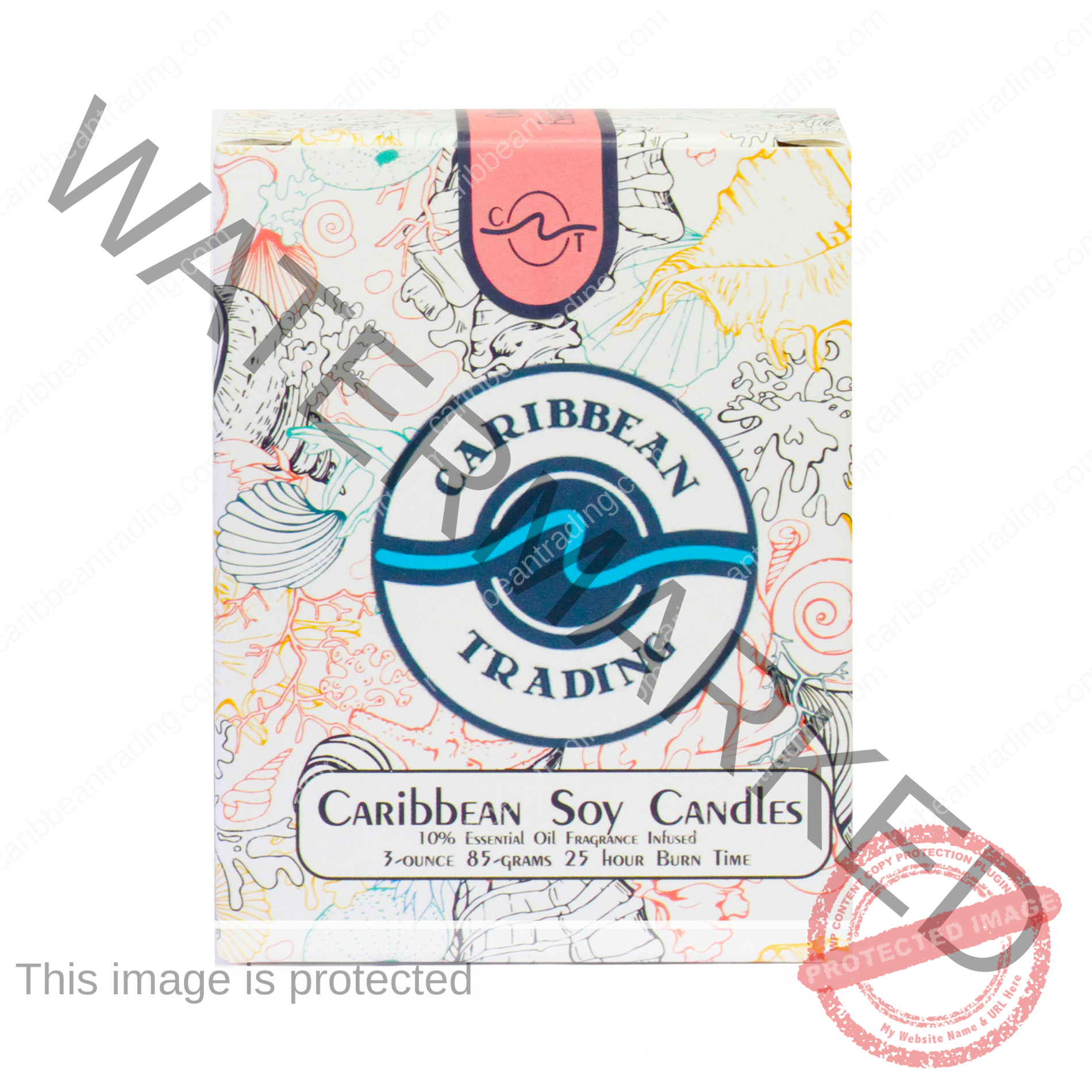 Orange Ginger 3oz. Candle - Image 2