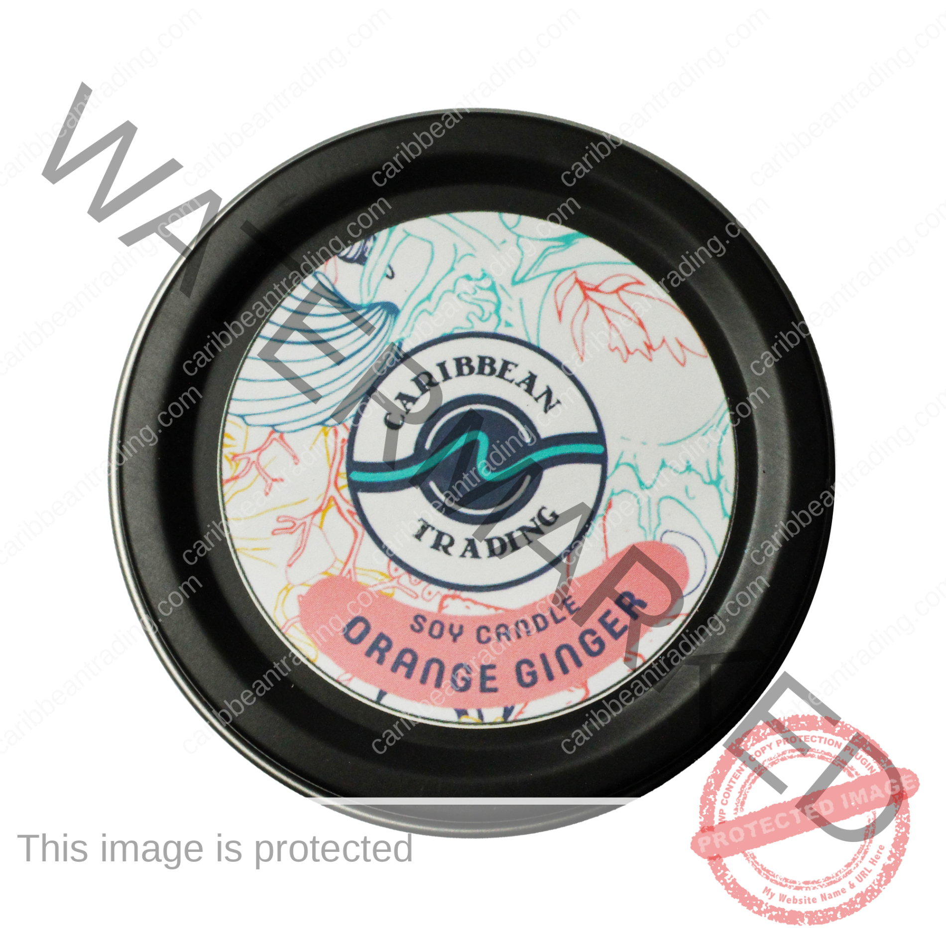Orange Ginger 2oz. Travel Tin - Image 2