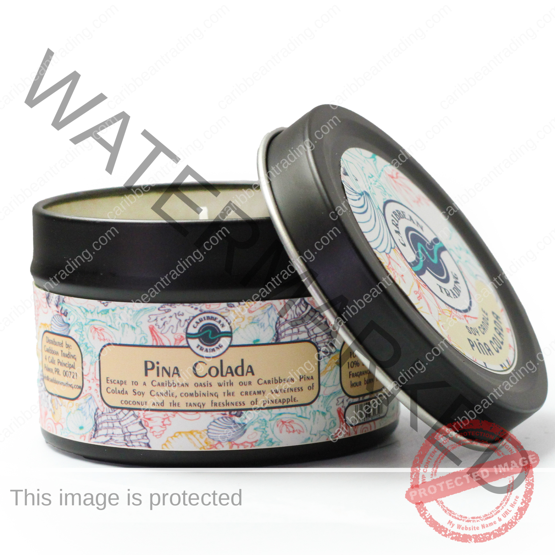 Pina Colada 2oz. Travel Tin