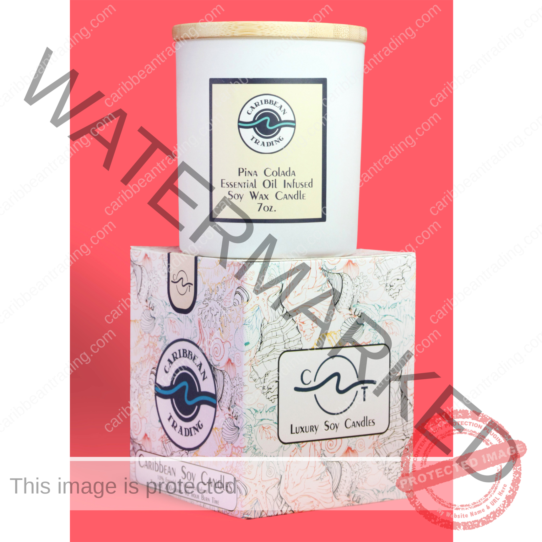 Pina Colada 7oz. Candle - Image 4