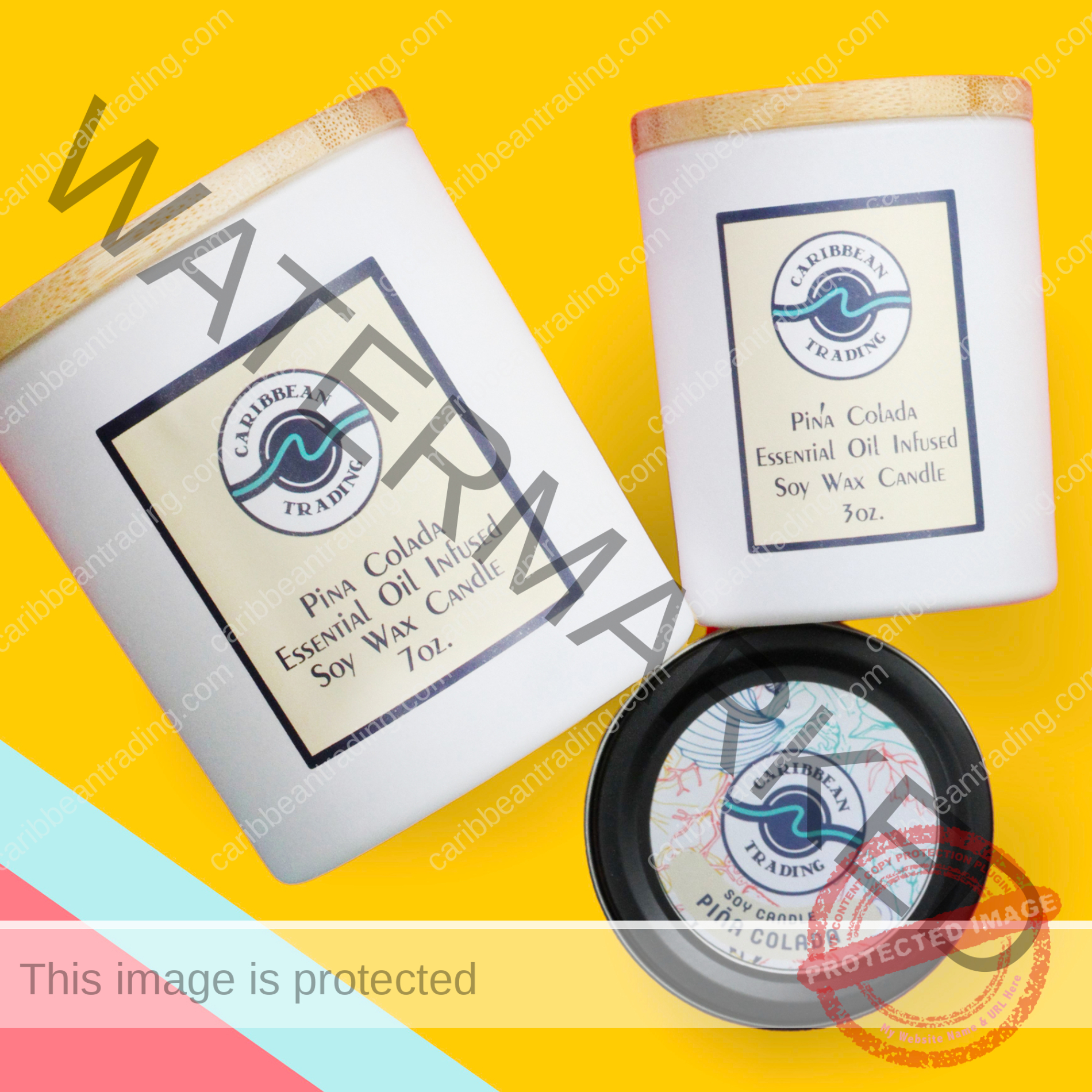 Pina Colada 3oz. Candle - Image 4