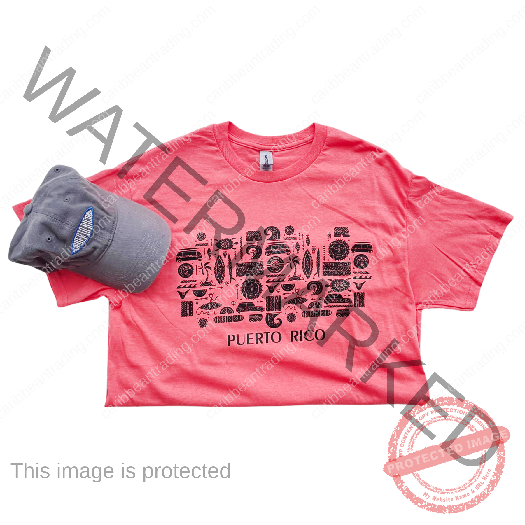 T-shirt-cap combo Surf's Up! - Image 2