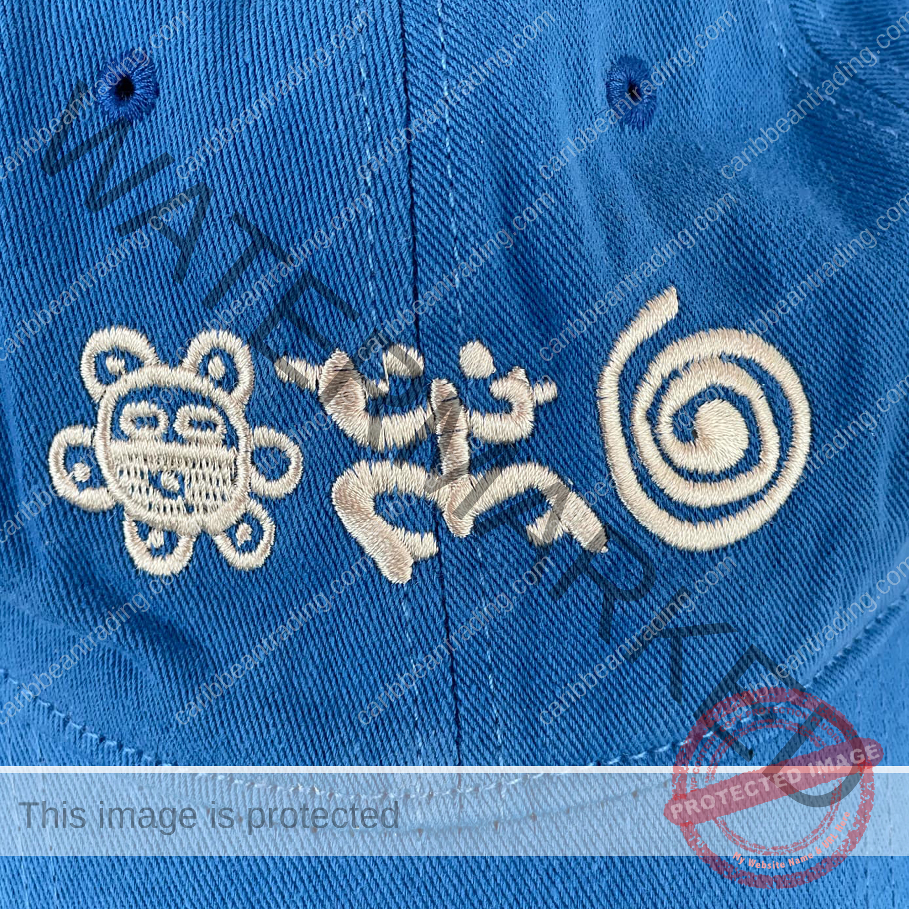 T-shirt-cap combo Taino Symbols - Image 4