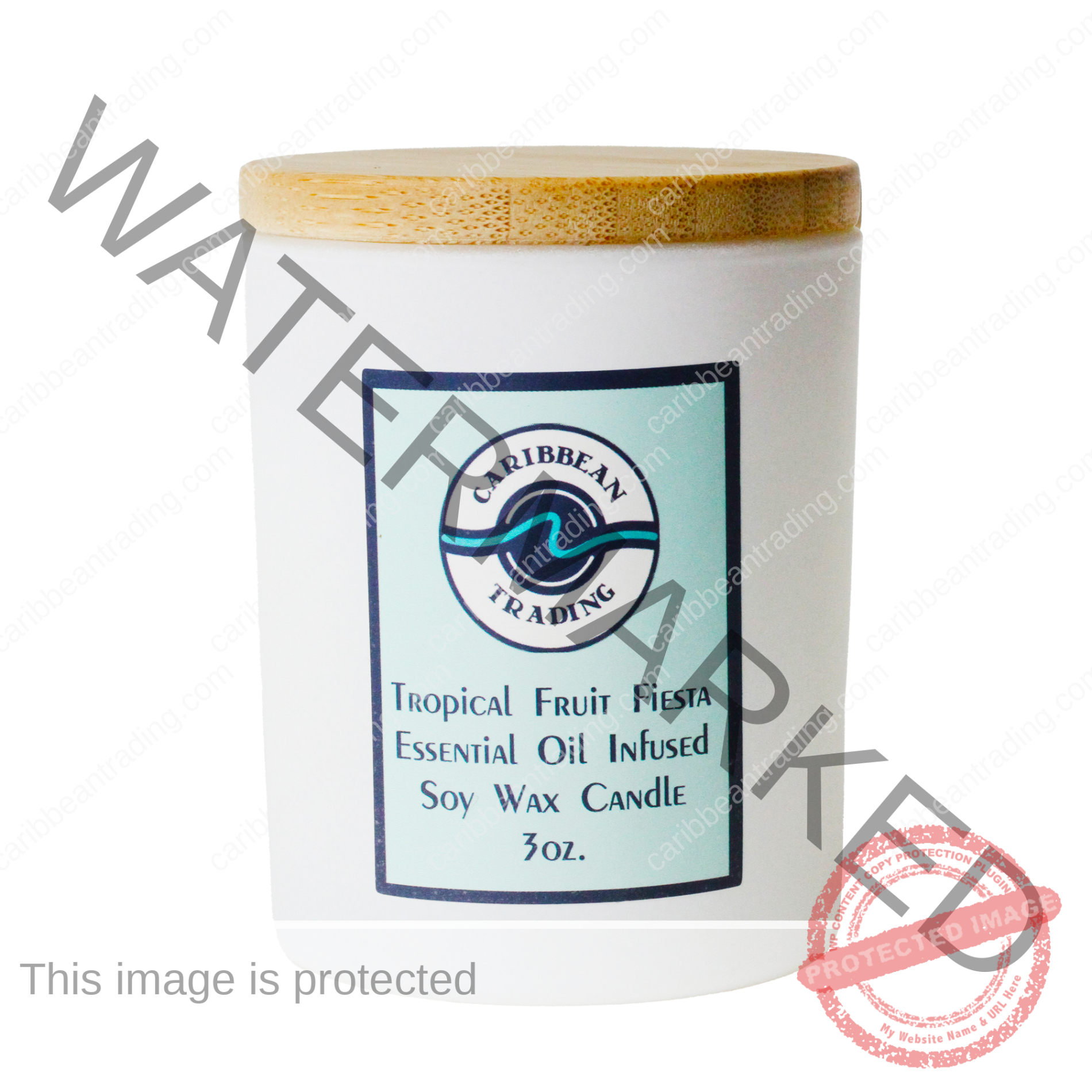 Tropical Fruit Fiesta 3oz. Candle