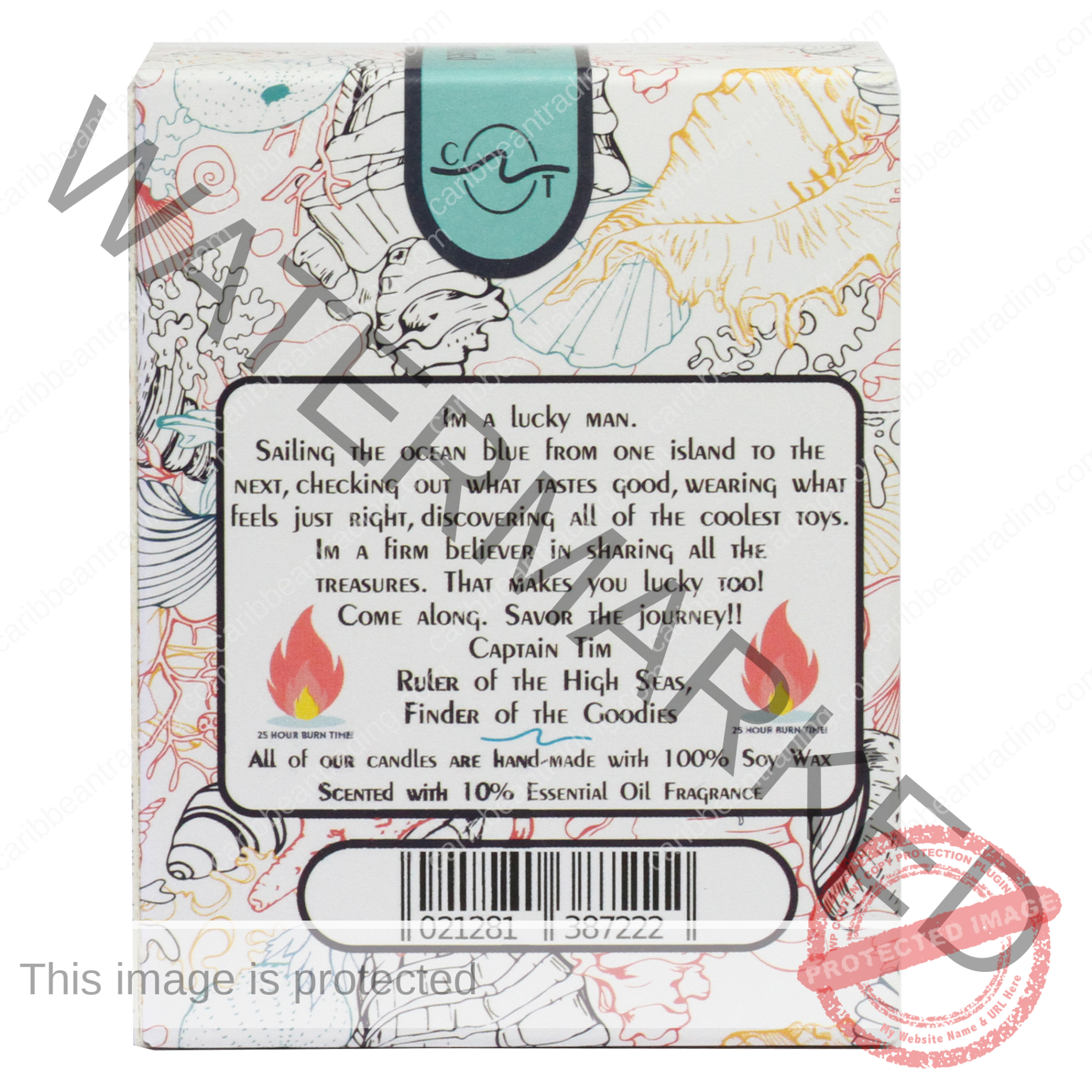 Tropical Fruit Fiesta 7oz. Candle - Image 3