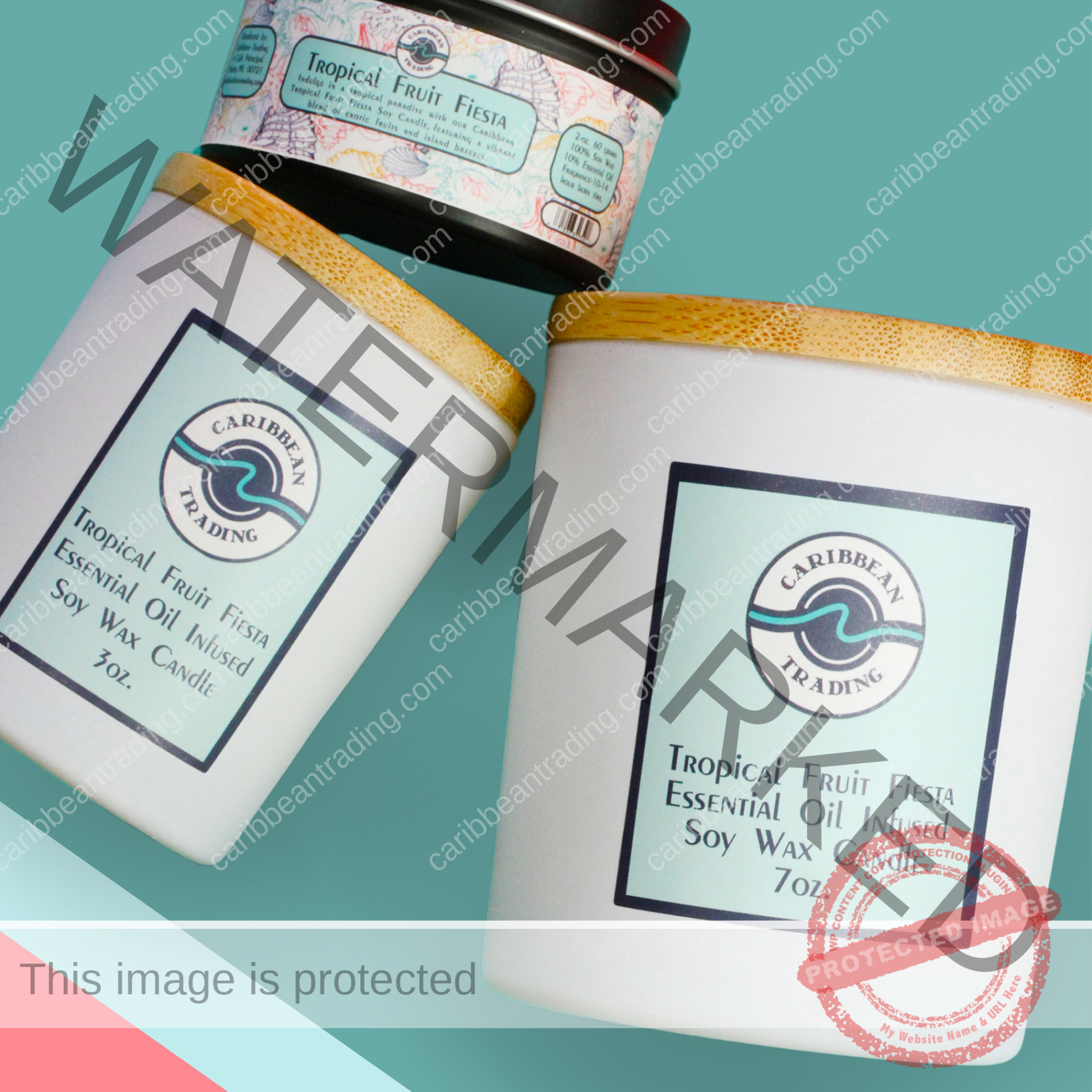 Tropical Fruit Fiesta 2oz. Travel Tin - Image 3