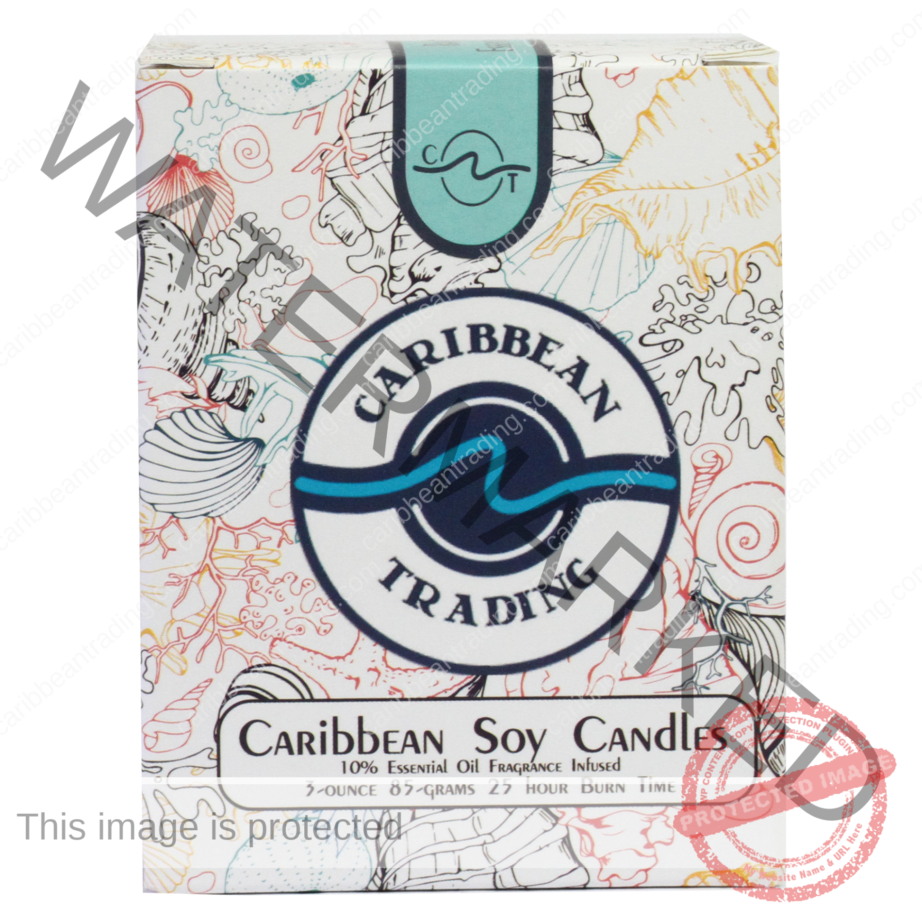 Tropical Fruit Fiesta 3oz. Candle - Image 2