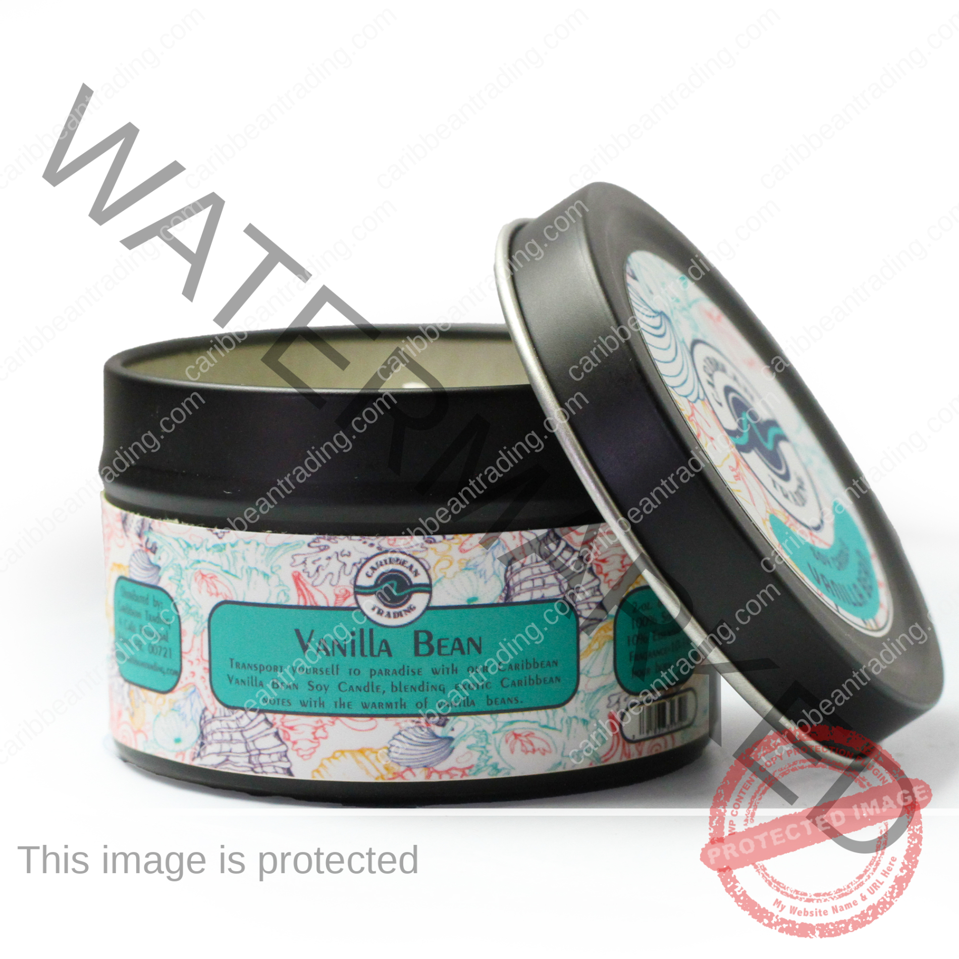 Vanilla Bean 2oz Travel Tin