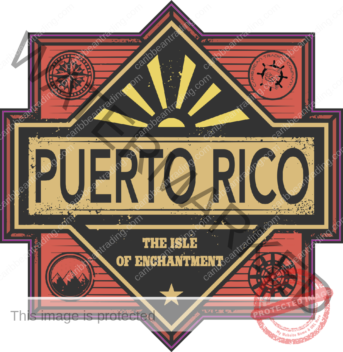 Puerto Rico Sticker
