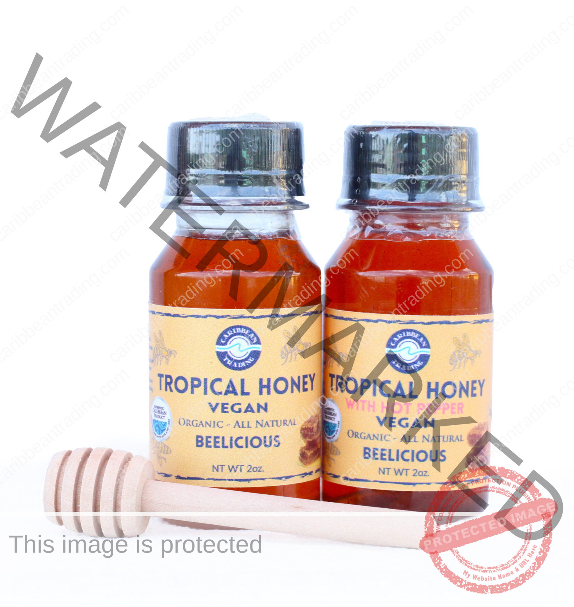 Tropical Honey With Hot Pepper Vegan 2oz. - Image 4