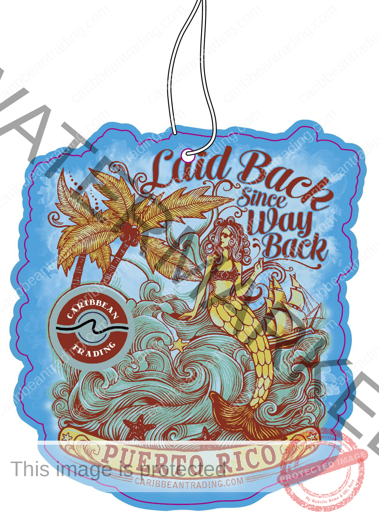 Tropical Air Freshener-Laid Back