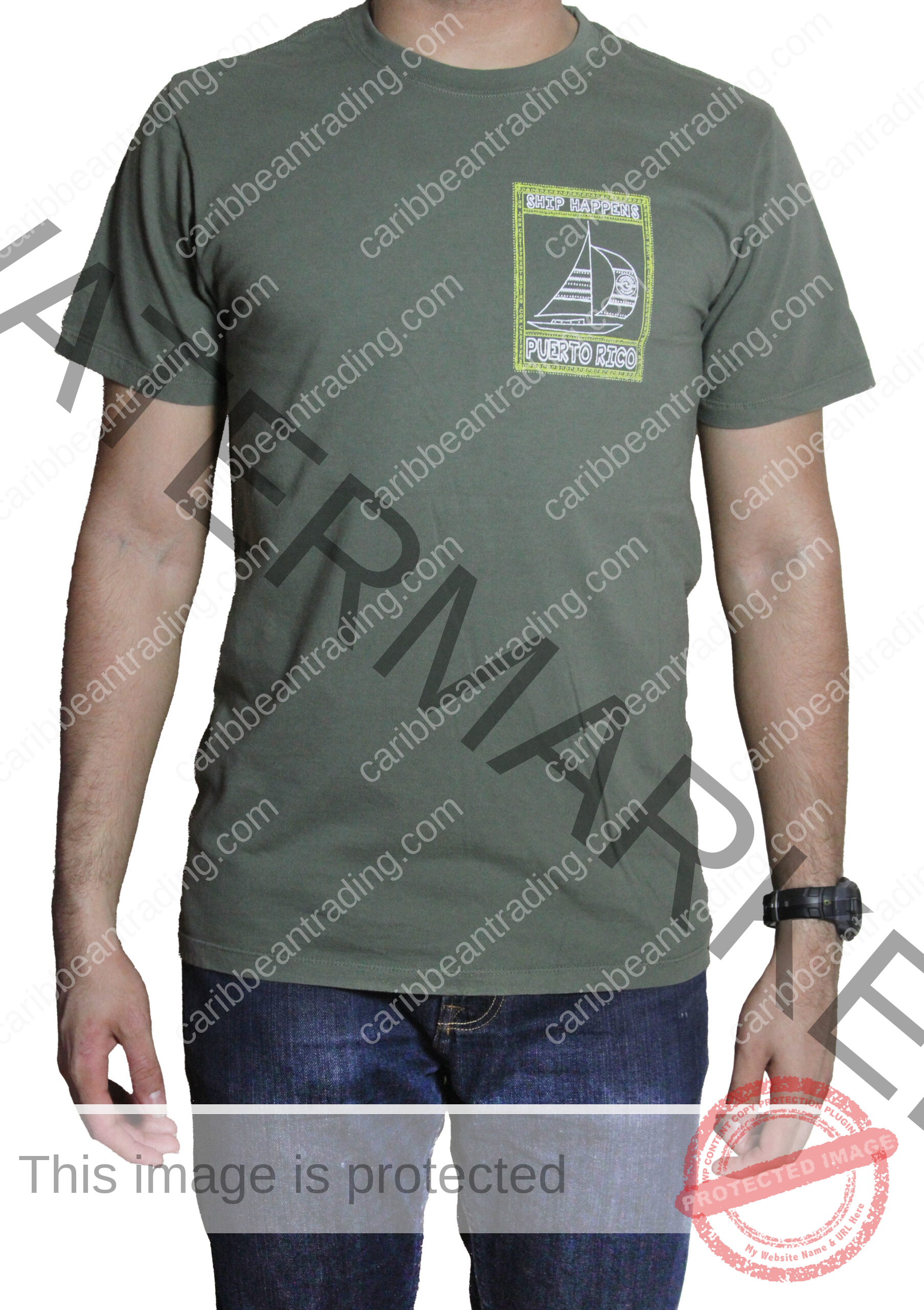 Ship Happens Puerto Rico T-Shirt - Image 4