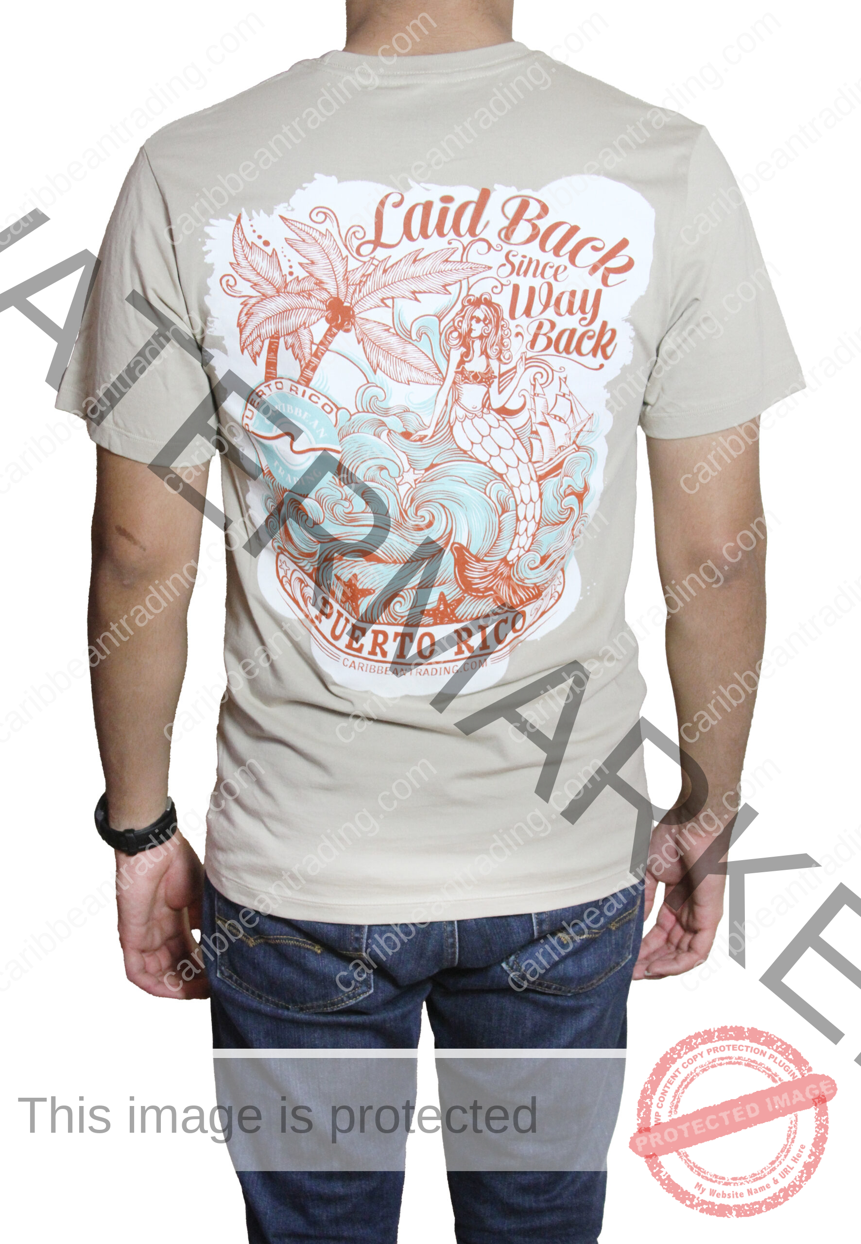 Laid Back Since Way Back T-Shirt - Image 2