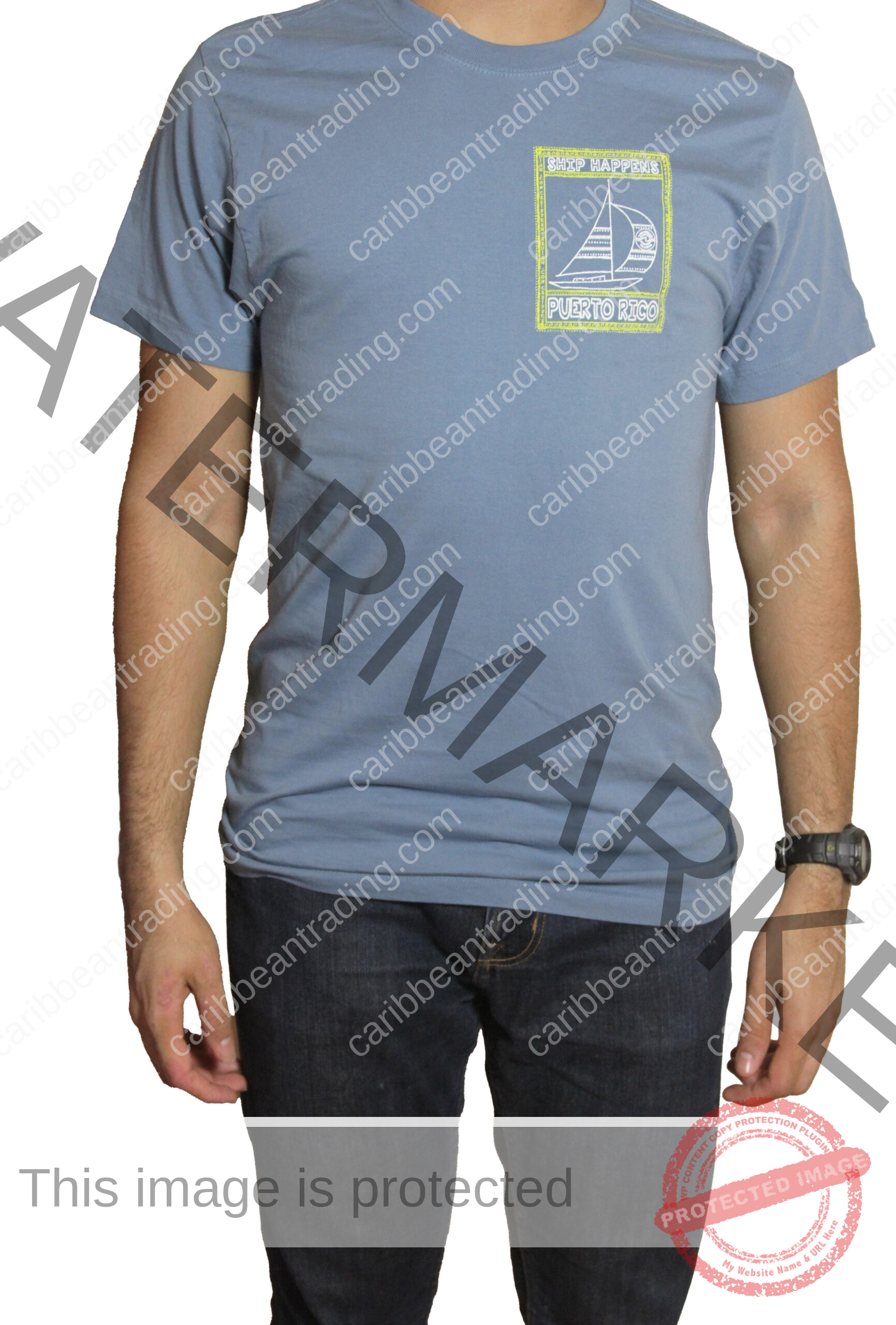 Ship Happens Puerto Rico T-Shirt - Image 3