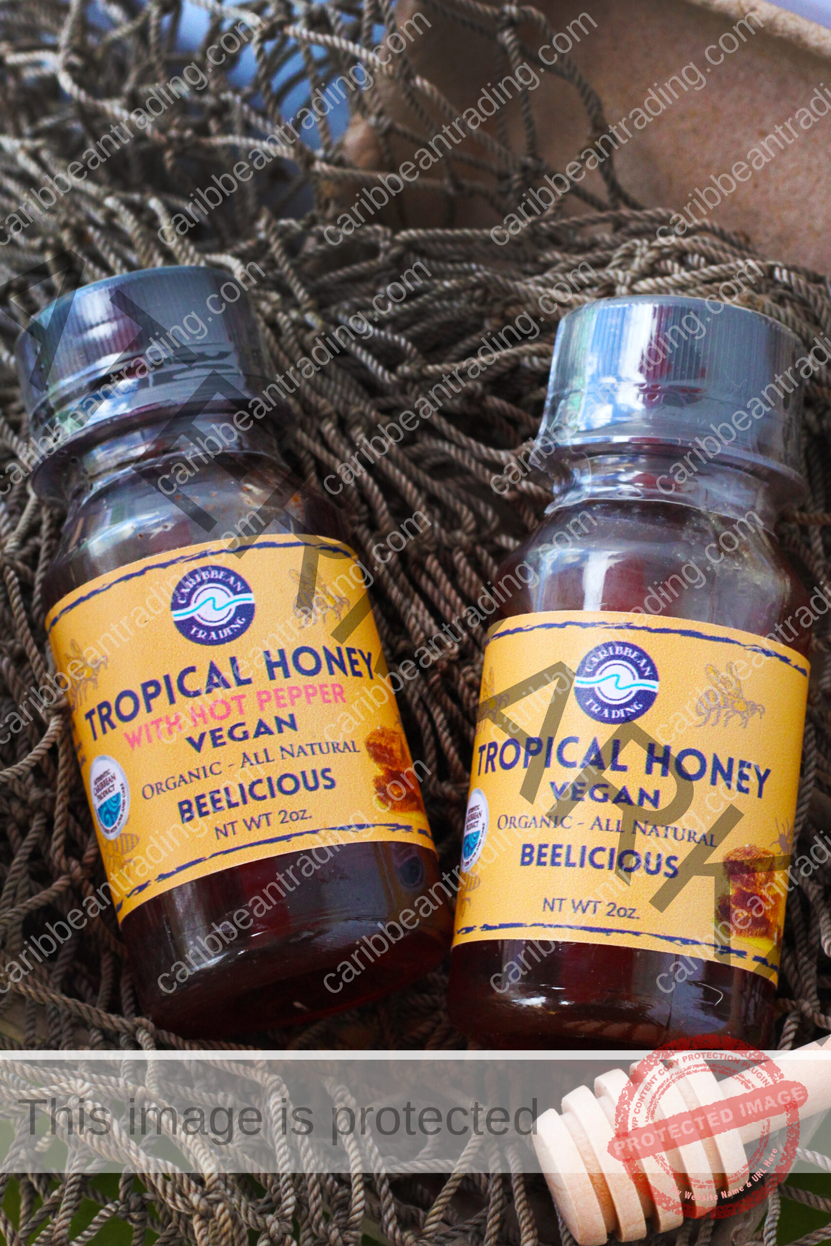 Tropical Honey With Hot Pepper Vegan 2oz. - Image 2