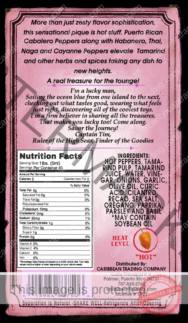 Pique Criollo Tamarindo Tang Twister