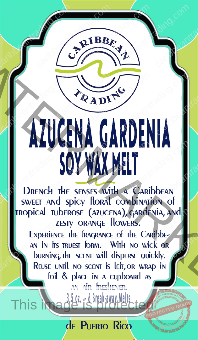 Azucena Gardenia Soy Wax Melt - Image 2