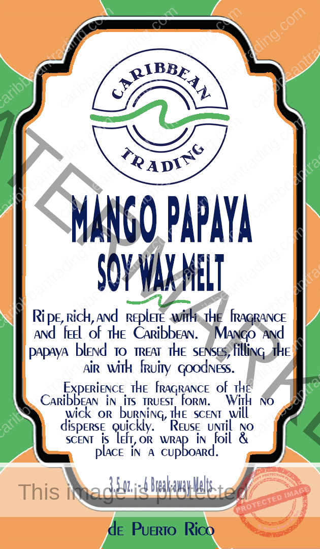 soy-wax-melt-mango papaya